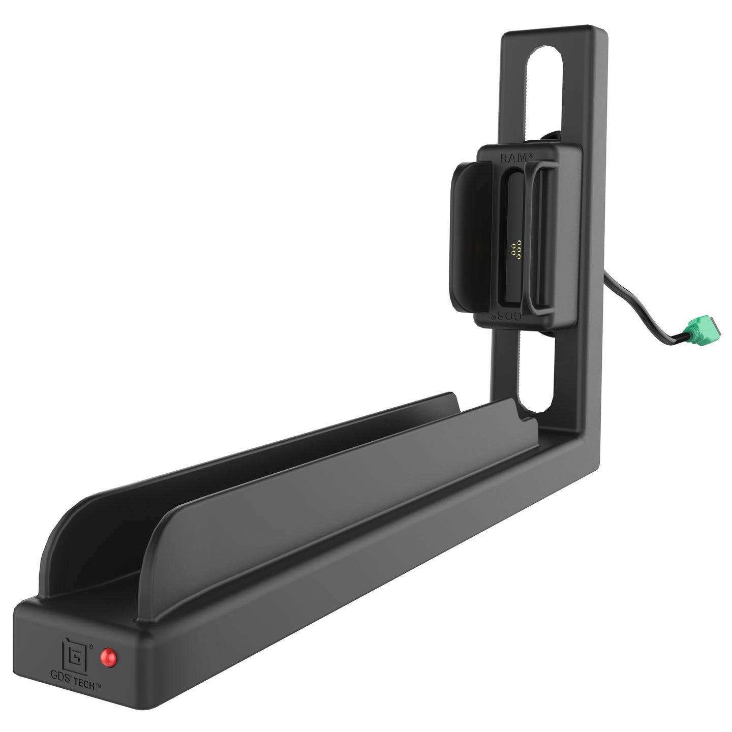 GDS® Slide Dock™ with Magnetic Attachment for IntelliSkin® Next Gen (RAM GDS DOCK G7M NGU) - Secure Smartphone Mount for Car Dashboard, Office Desk & Home Use