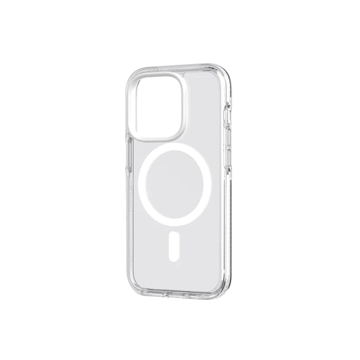 Tech 21 Evo Crystal MagSafe Compatible iPhone 14 Pro Case - Slim Protective Cover for Everyday Use, Work & Travel