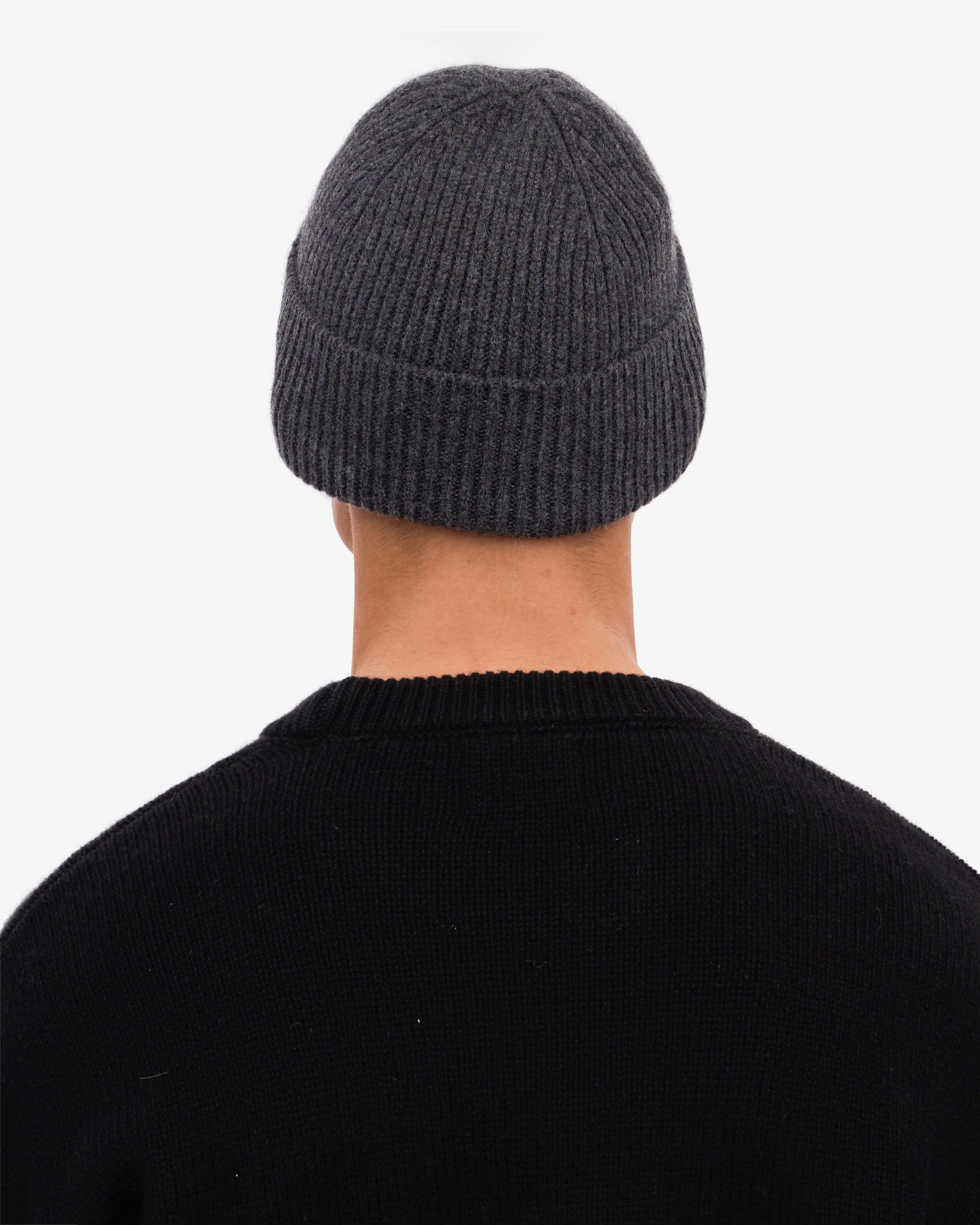 Premium Merino Wool Beanie for Men & Women - Soft Warm Winter Hat in Lava Grey - Perfect for Skiing, Hiking & Outdoor Activities
