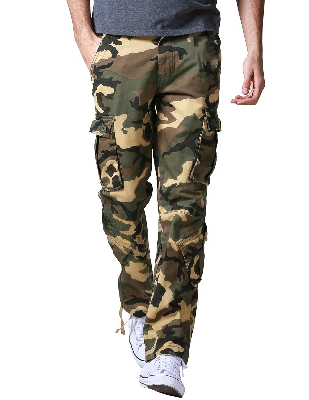 Men's Wild Cargo Pants - Durable Outdoor Tactical Pants for Hiking, Camping & Work | Comfortable & Stylish Adventure Pants