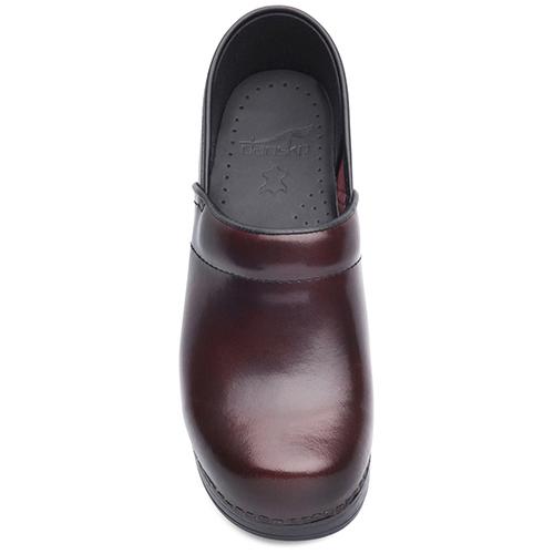 DANSKO Professional Cordovan Cabrio Clogs for Women - Slip-Resistant Work Shoes for Nurses, Chefs & Healthcare Workers
