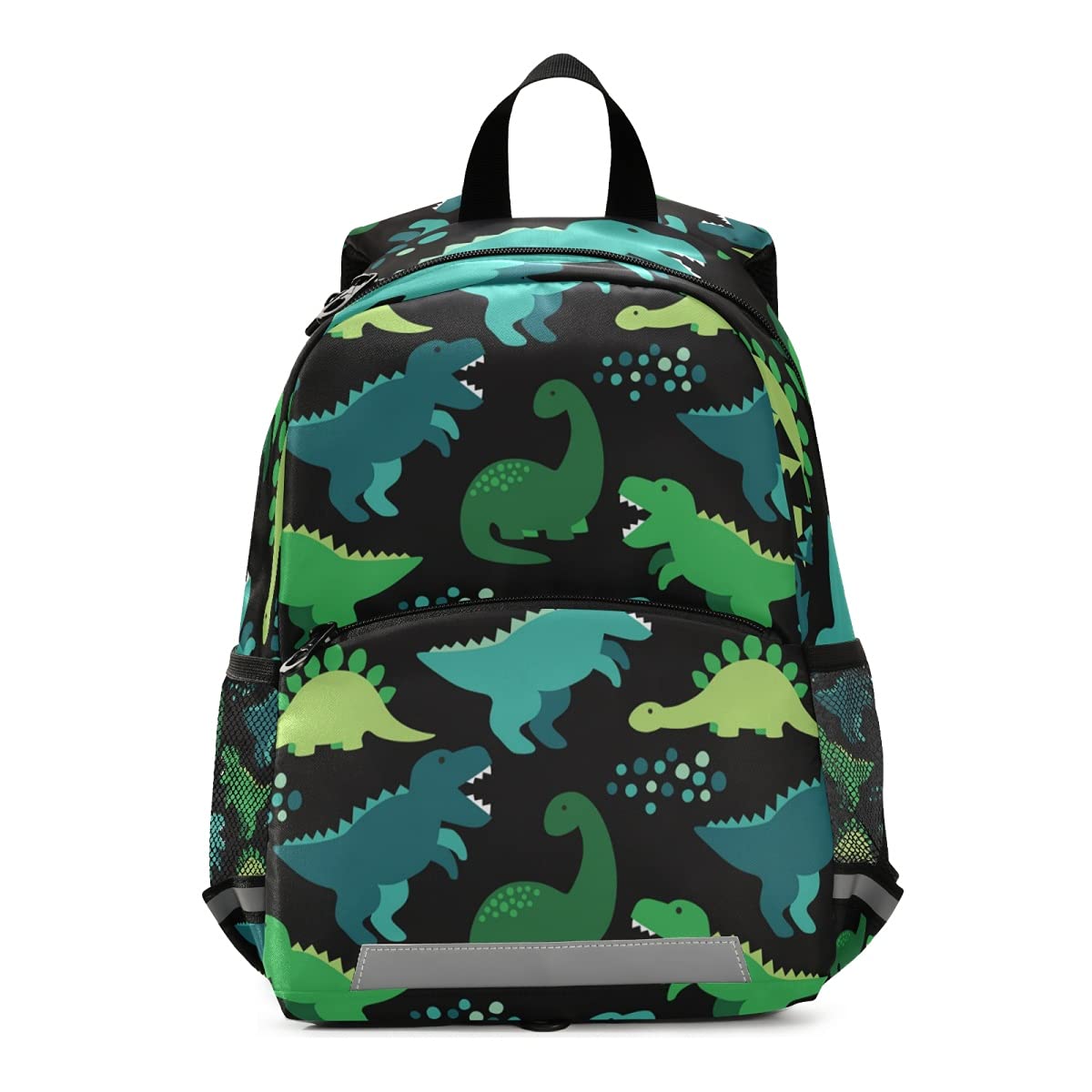 OREZI Cute Dinosaur Toddler Backpack for Boys & Girls - Waterproof Kids Backpack with Safety Leash for Preschool, Kindergarten, Daycare & Travel | Dinosaur Themed School Bag for 3-6 Year Olds | Perfect for Daily Use, Outdoor Adventures & Gift Giving