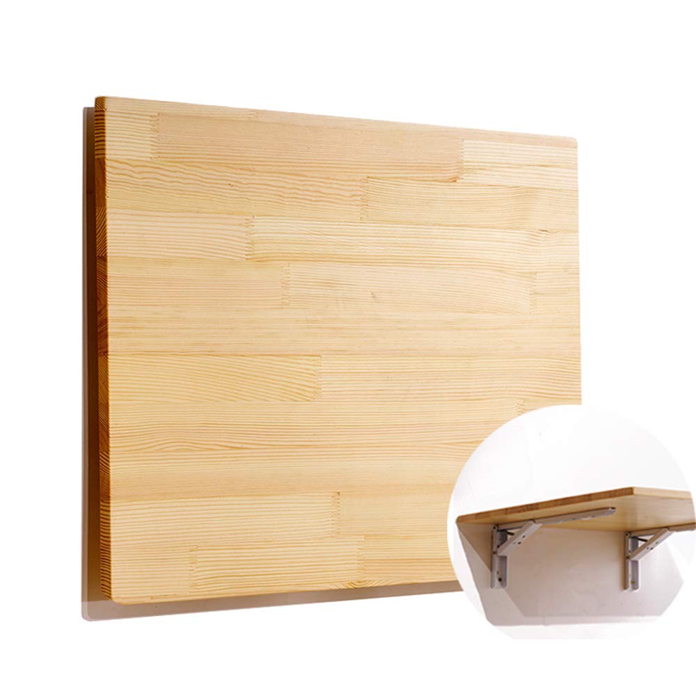 Wall-Mounted Drop Leaf Table - 70x30cm/27.5x12in Multifunctional Space-Saving Desk for Home Office, Dining, Study & Bathroom Storage | Perfect as Writing Desk, Computer Workstation & Kids Study Table