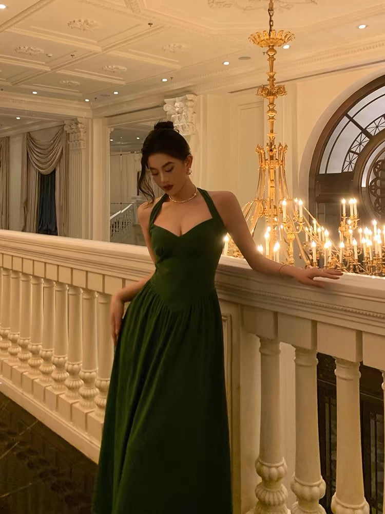 Elegant Dark Green A-Line Prom Dress for Homecoming - J3286 | Perfect for Formal Dances, Parties & Special Occasions