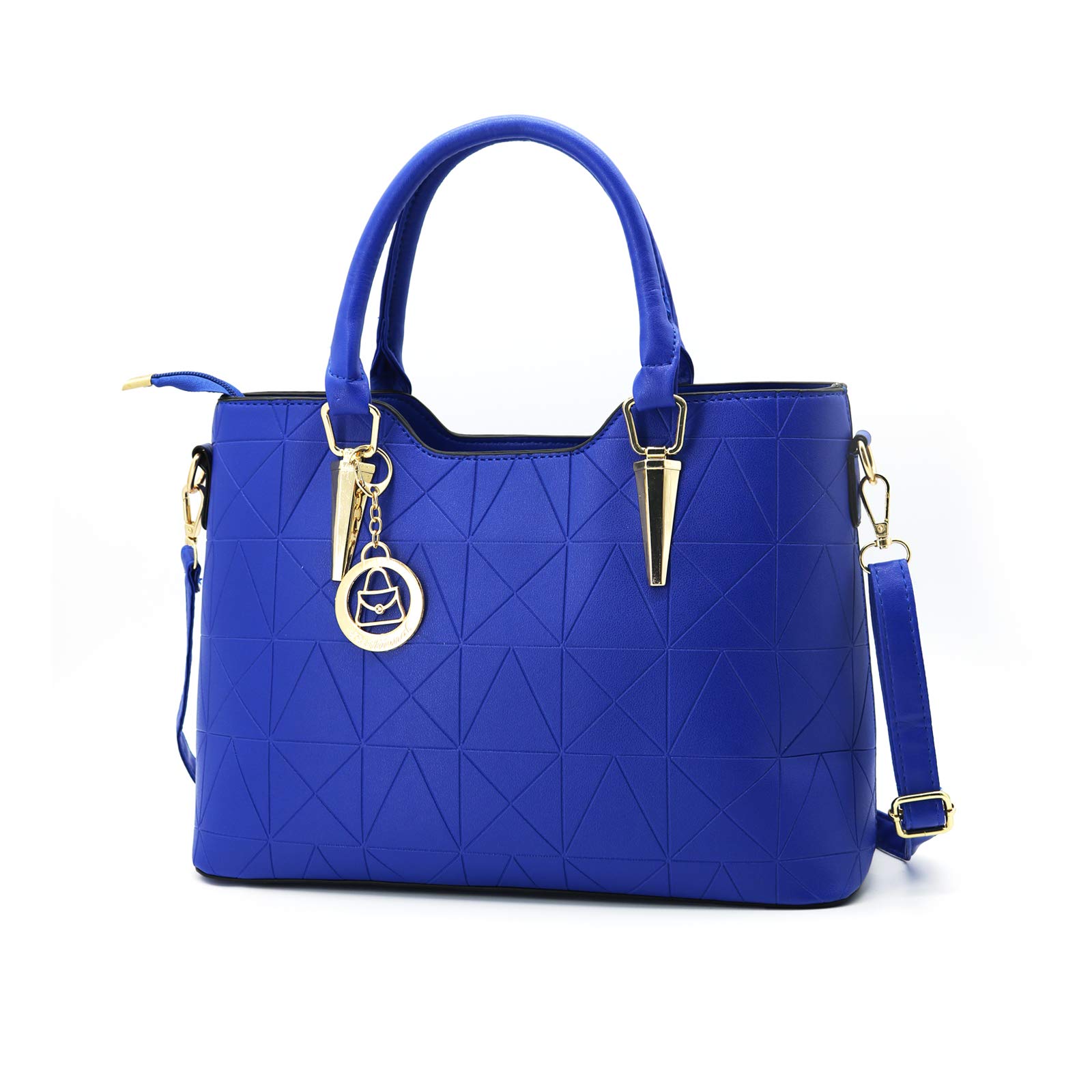 LIZHIGU Women's Genuine Leather Shoulder Bag - Stylish Tote Purse with Top Handle, Perfect for Work, Travel & Everyday Use