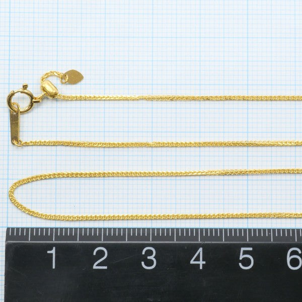 24K Yellow Gold Necklace for Women - Elegant 18 Inch Solid Gold Chain Necklace for Everyday Wear, Gift Giving & Special Occasions