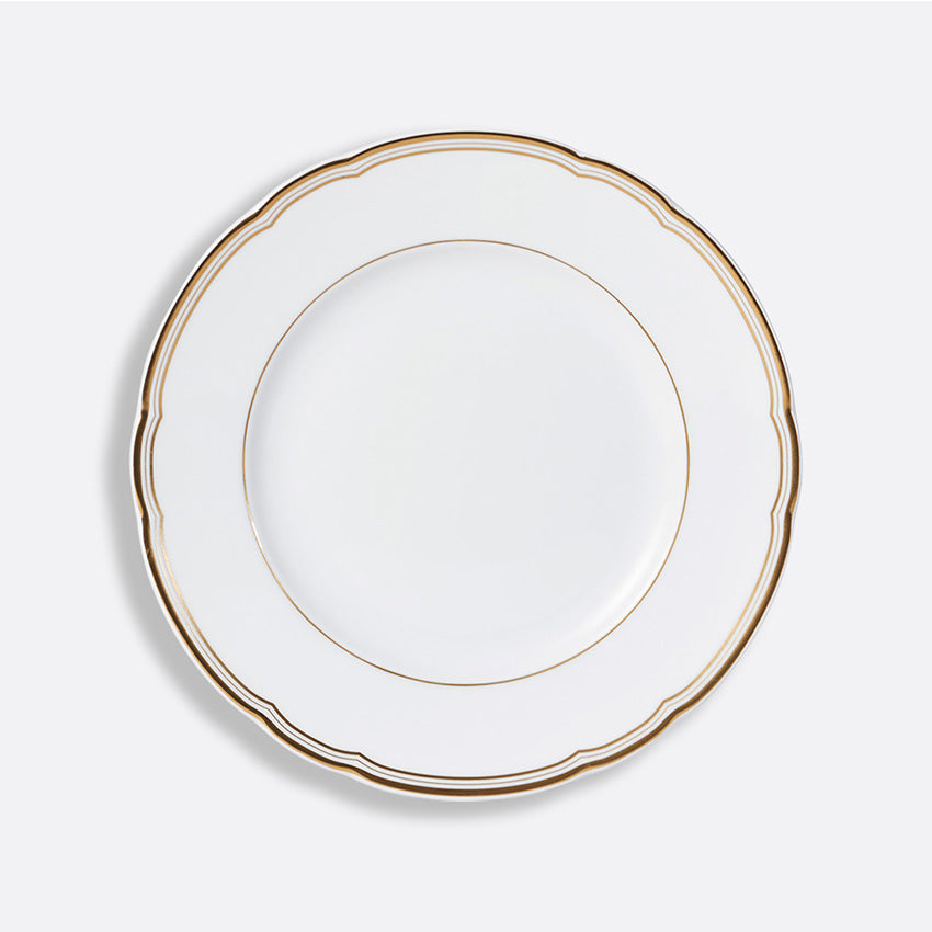 Bernardaud Pompadour Plate - Elegant French Porcelain Dinner Plate for Fine Dining & Special Occasions | Perfect for Weddings, Anniversaries & Luxury Table Settings