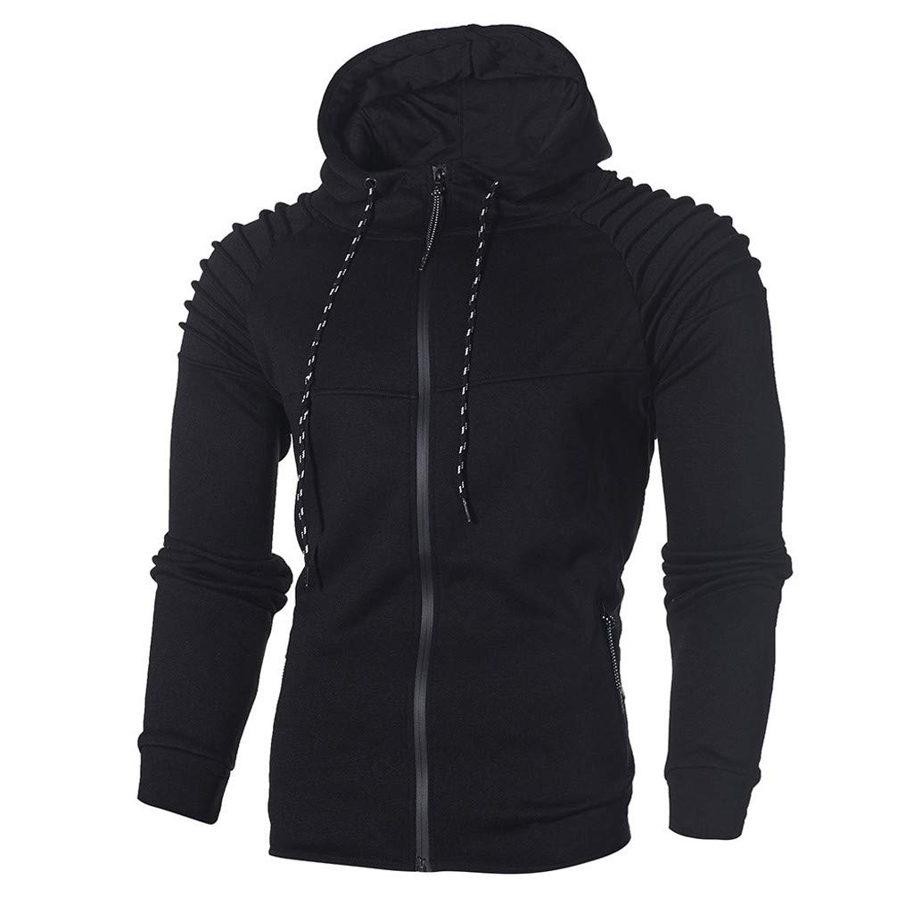 Men's Tracksuit Set with Pocket Pants & Sweatshirt - Autumn Winter Sports Jogging Suit for Gym, Running, Casual Wear & Lounge