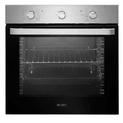 EL8XLXB 60CM Built-In Oven - Stainless Steel Electric Wall Oven with Convection Bake for Home Kitchen Baking & Roasting