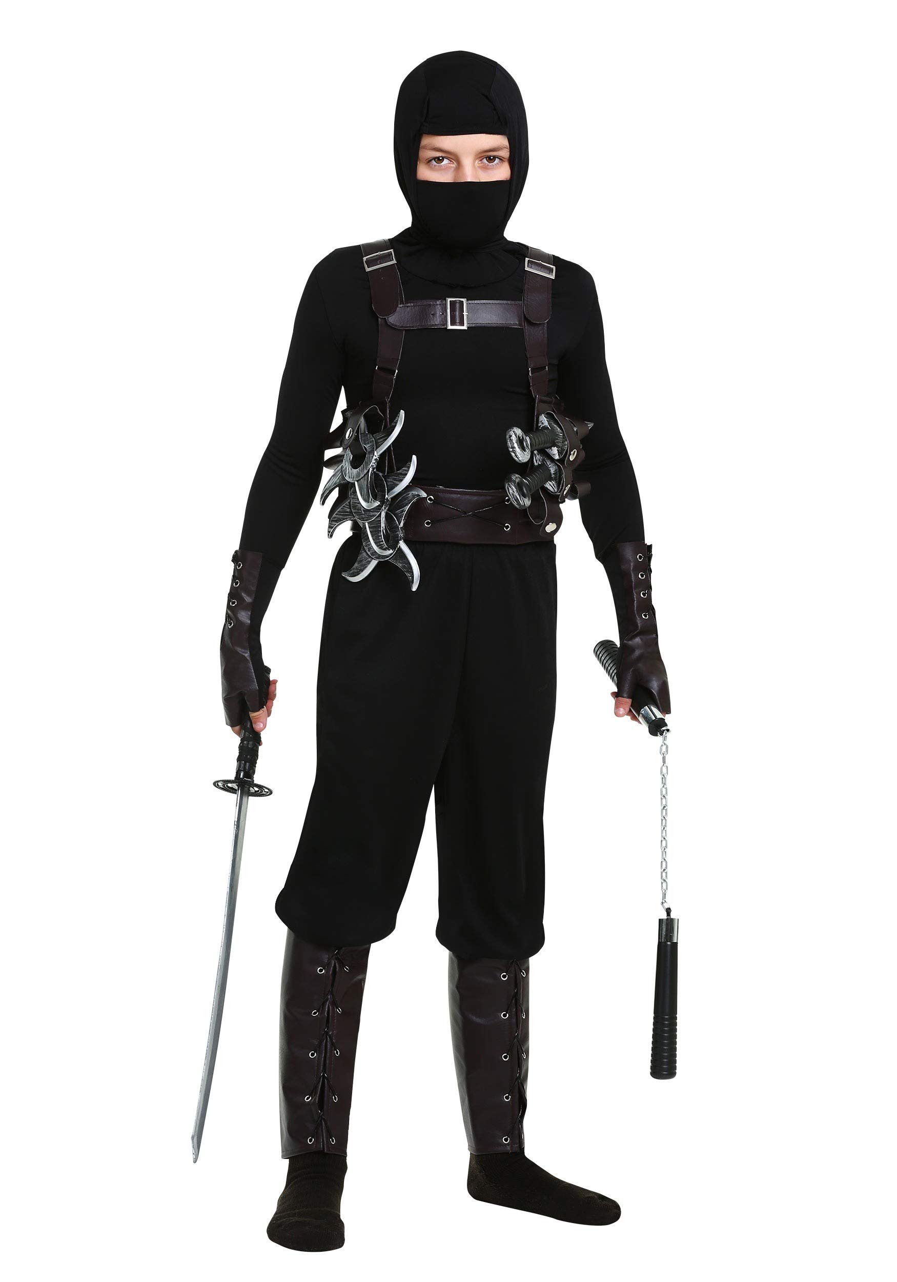 Ninja Assassin Costume for Boys - Kids Halloween Cosplay Outfit | Perfect for Halloween, Cosplay, and Role-Playing Games