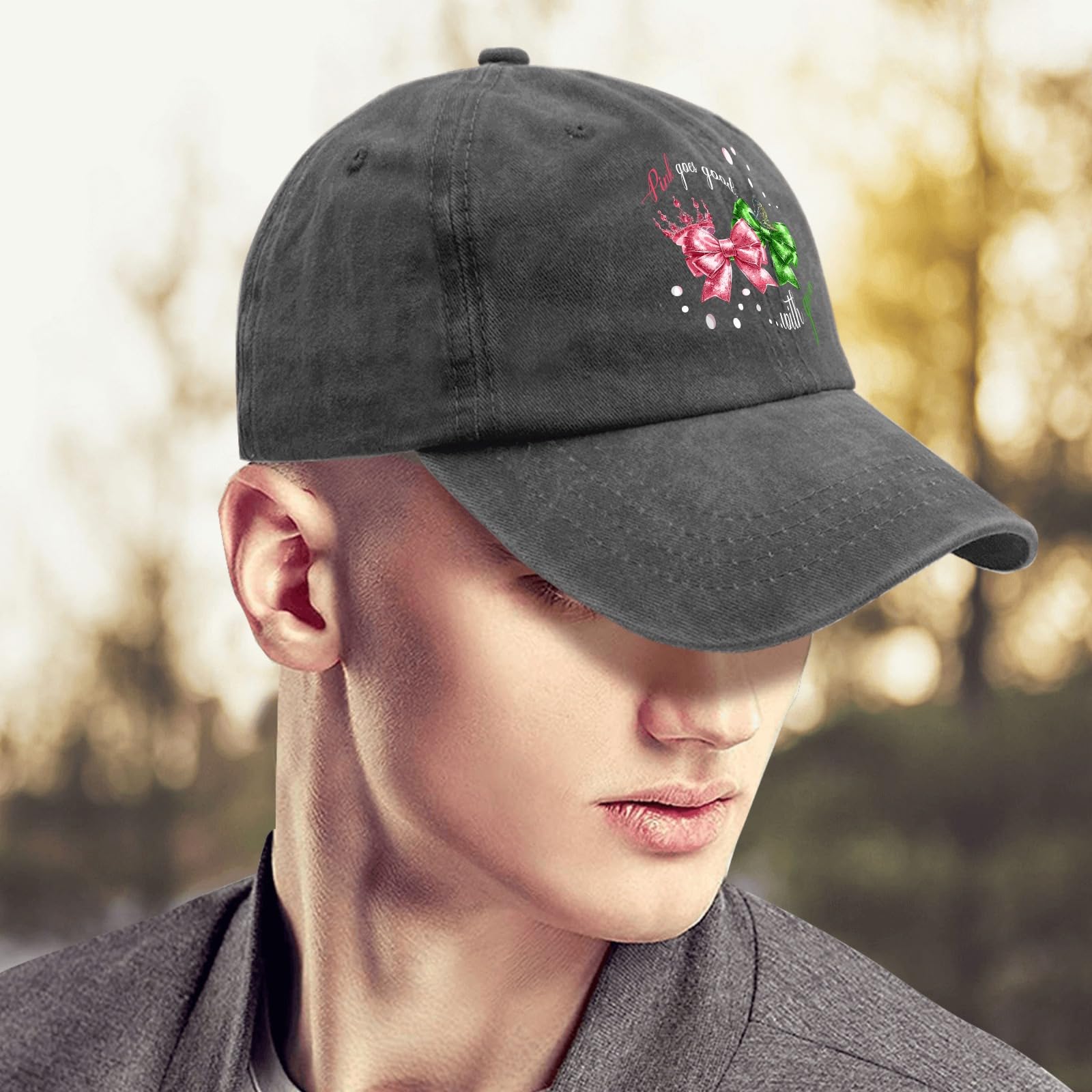 Wicked Funny Halloween Witch Hat - Black Pigment Sun Hat for Men, Cool Golf Hat & Unique Gift for Dad - Perfect for Halloween Costumes, Golf Outings & Themed Parties
