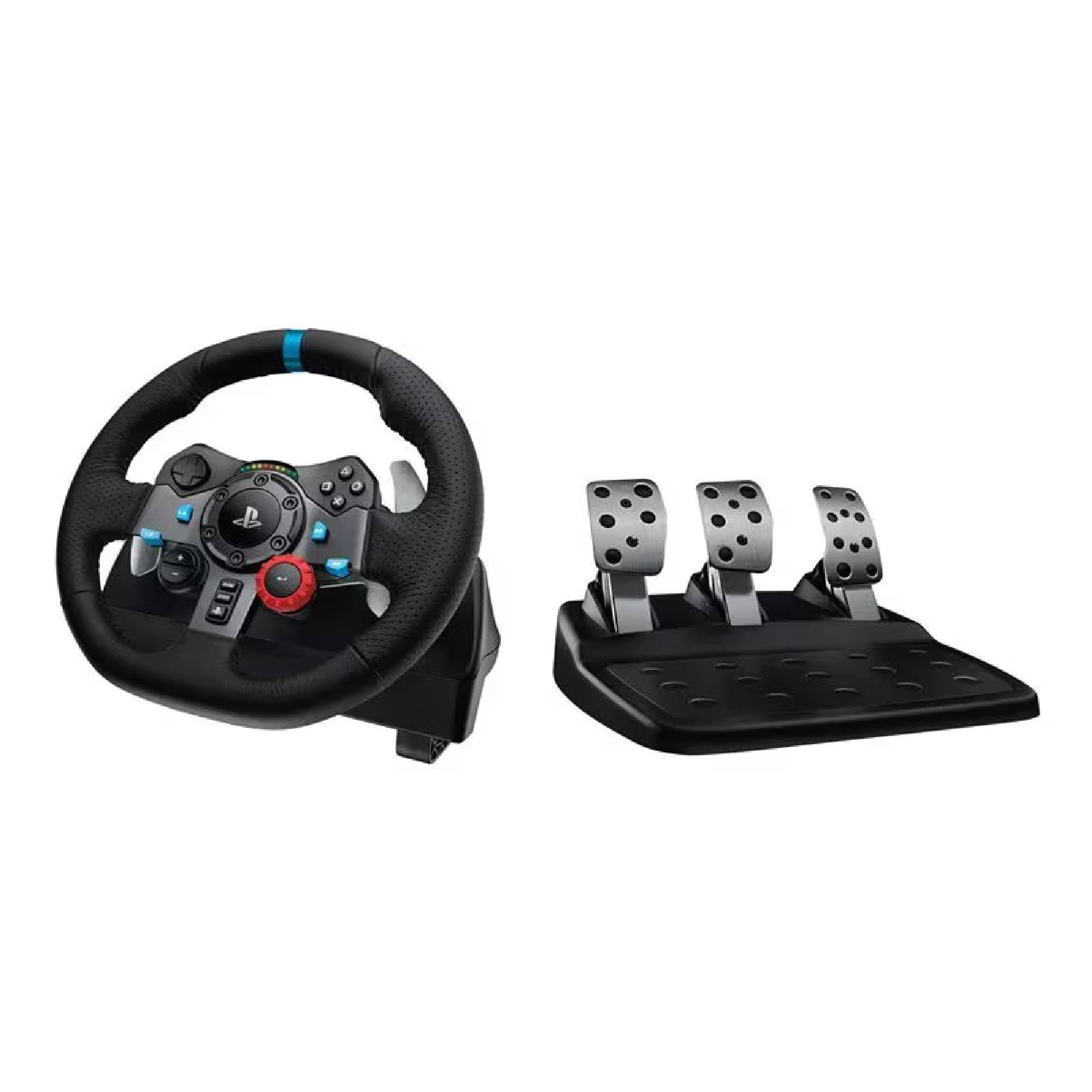 Logitech G29 Driving Force Racing Wheel - Compatible with PS4 & PS3 (Renewed) | Realistic Force Feedback for Sim Racing Games Like Gran Turismo & F1