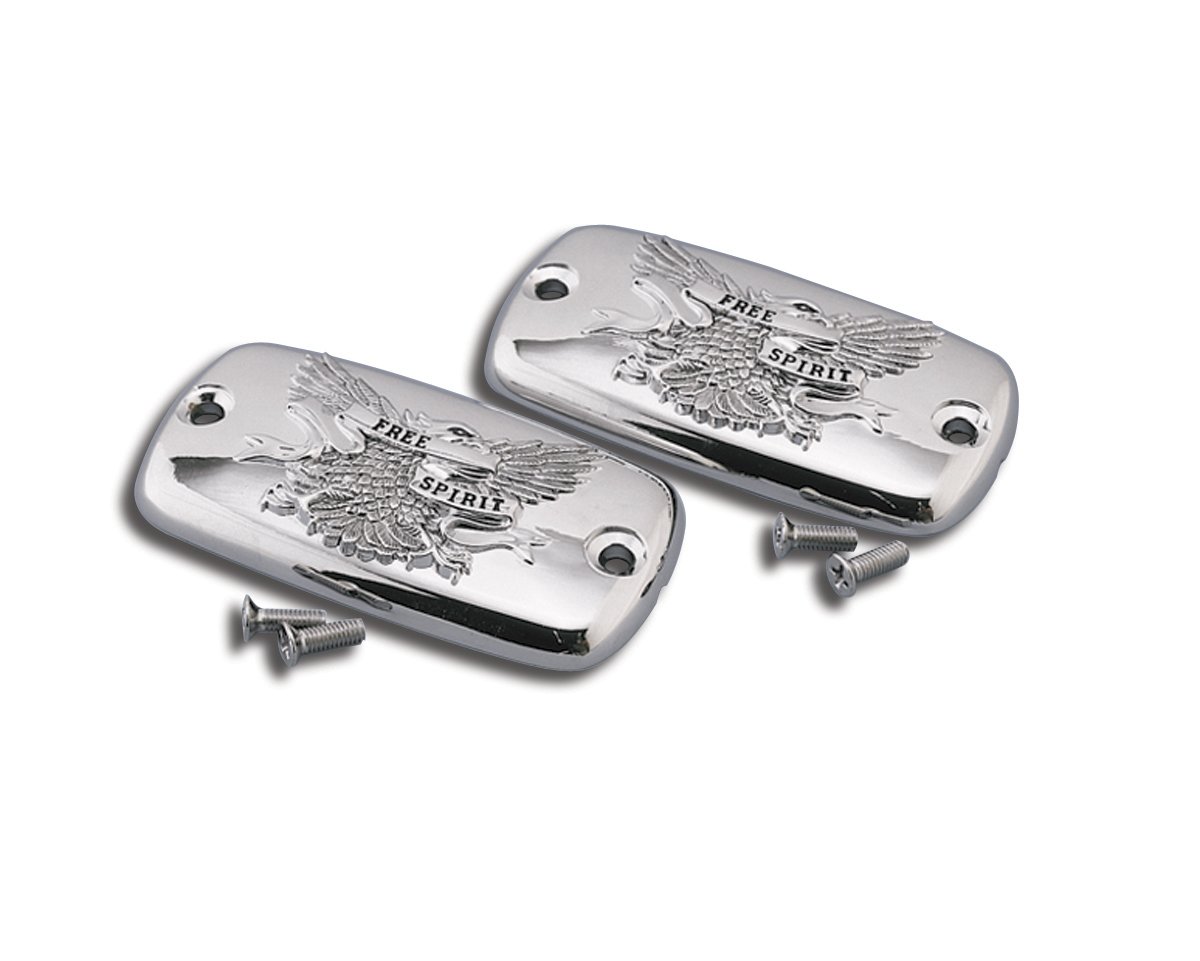 Chrome Motorcycle Master Cylinder Cover 2-447 for Bike Customization