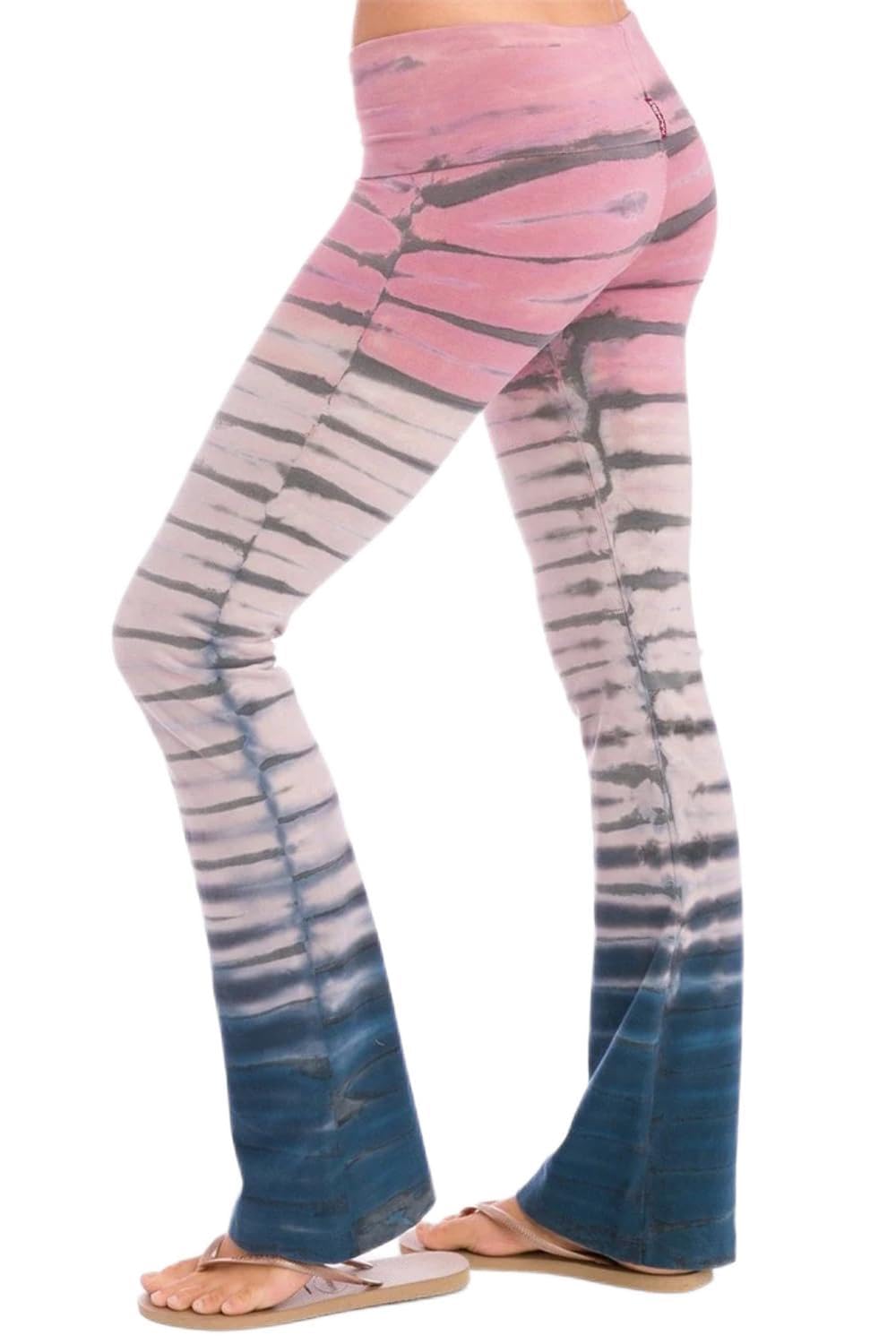 Stylish Hard Tail Roll Down Bootleg Flare Pants for Women - Vintage High Waisted Denim Jeans | Perfect for Casual Wear, Retro Outfits & Boho Fashion