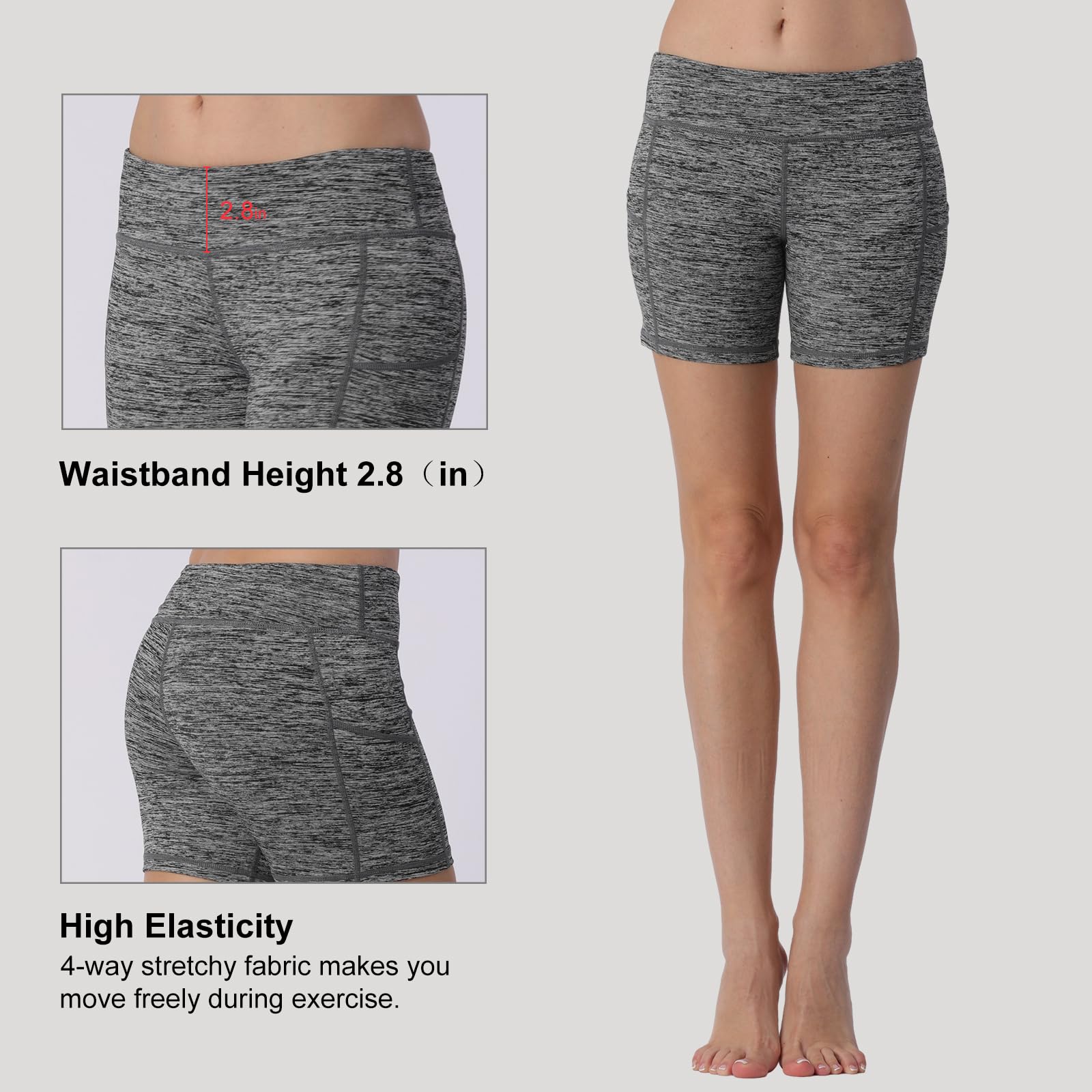 LOVESOFT Women's High Waist 5