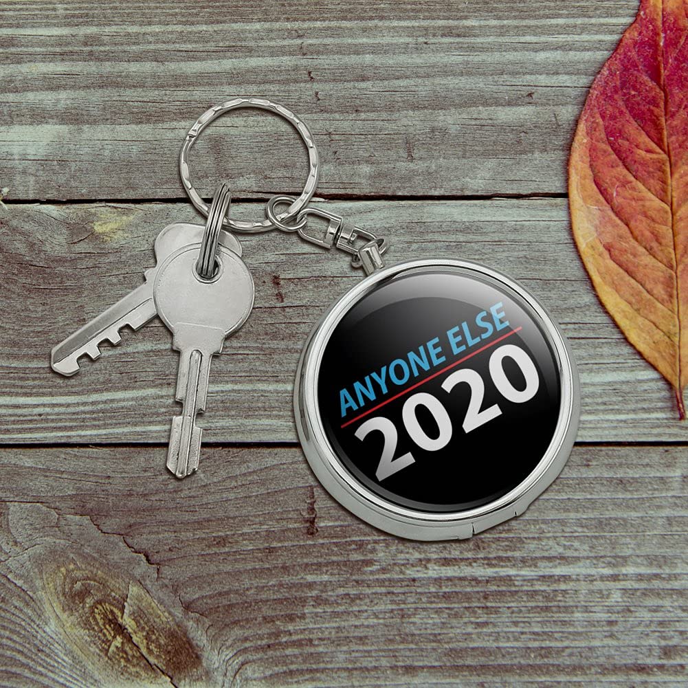 2020 Election Donald Trump Democrat Republican Portable Travel Ashtray Keychain with Cigarette Holder - Perfect for Political Enthusiasts, Travel & Outdoor Smoking Accessories