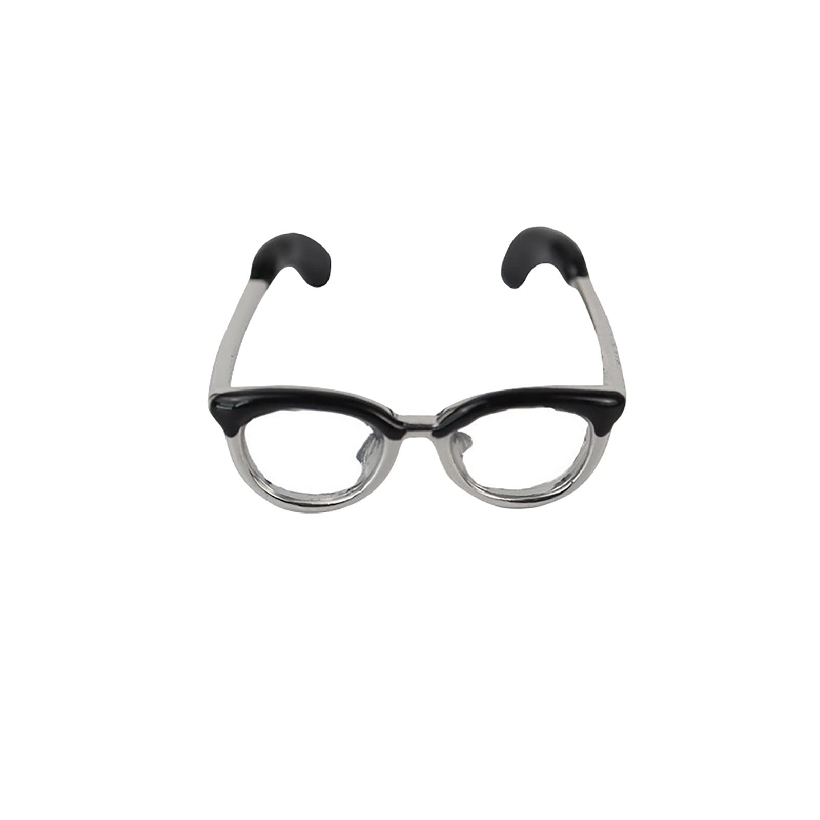 Funny Adjustable Mini Glasses Open Ring for Women & Teen Girls - Cute Eyeglass Finger Jewelry Buckle - Perfect for Parties, Gifts & Fashion Accessories