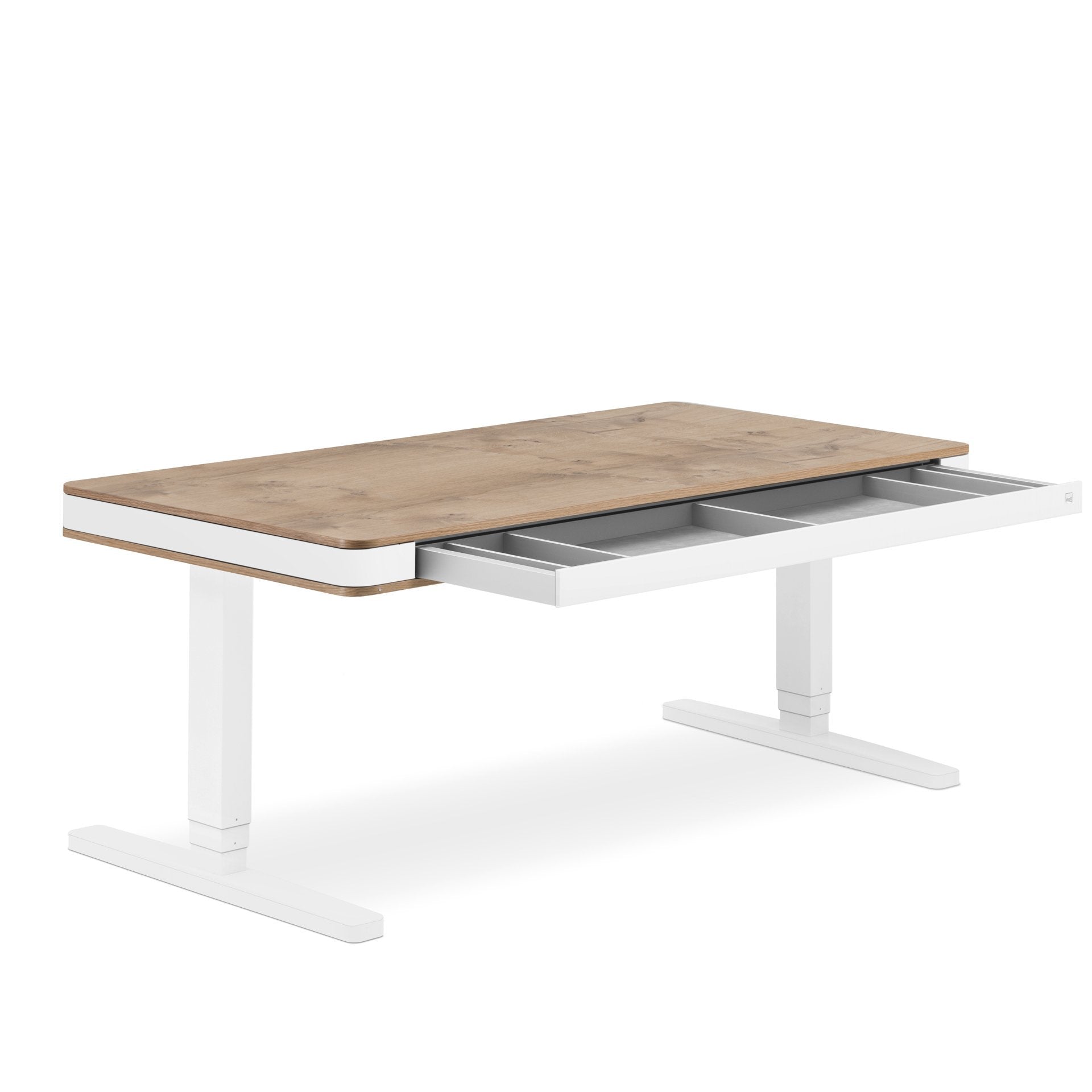 moll T7 Exclusive XL Electric Standing Desk - Adjustable Height Office Desk for Home & Work - Ergonomic Workspace Solution for Productivity & Comfort