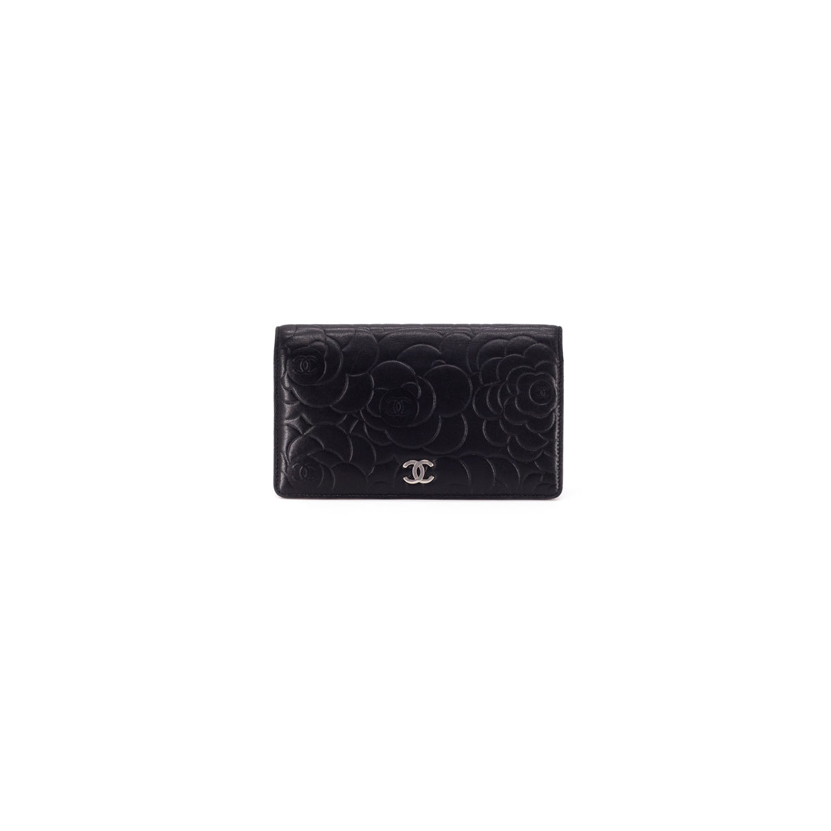 Chanel Camellia Wallet in Black - Luxury Women's Wallet for Everyday Use & Special Occasions