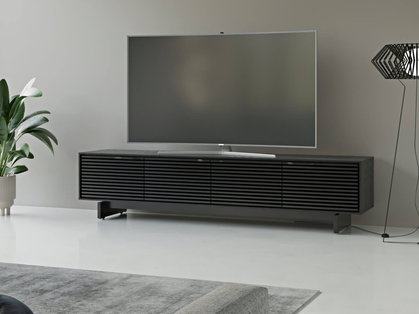 BDI Align 7473 ME Media Console - Modern TV Stand with Adjustable Shelves for Living Room & Home Theater Setup