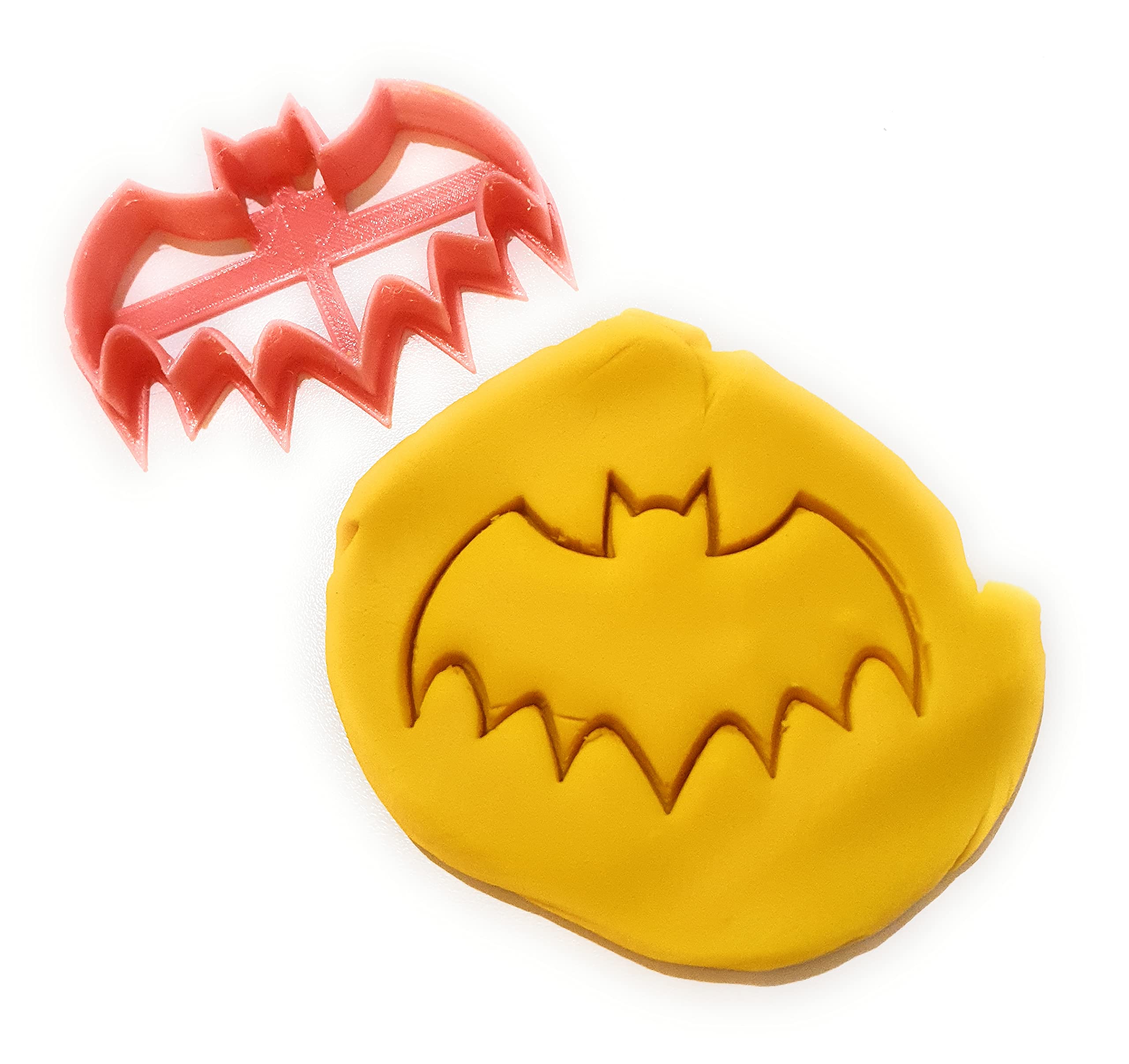 Halloween Bat Cookie Cutter Set - Stainless Steel 3D Cookie Molds for Baking, Cake Decorating, Biscuits & Fondant - Perfect for Halloween Party Treats, DIY Desserts & Spooky Home Decor