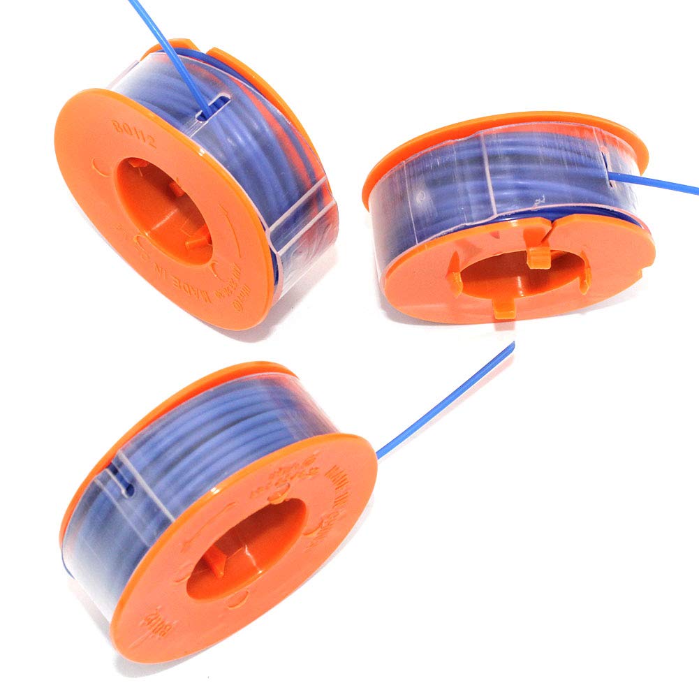 Bosch ART23/25/26/30 Series Replacement Spools & Trimmer Line - Compatible with ART23F, ART23GF, ART25F, ART26, ART30 & More (3-Pack) - Perfect for Lawn Care, Landscaping & DIY Yard Maintenance