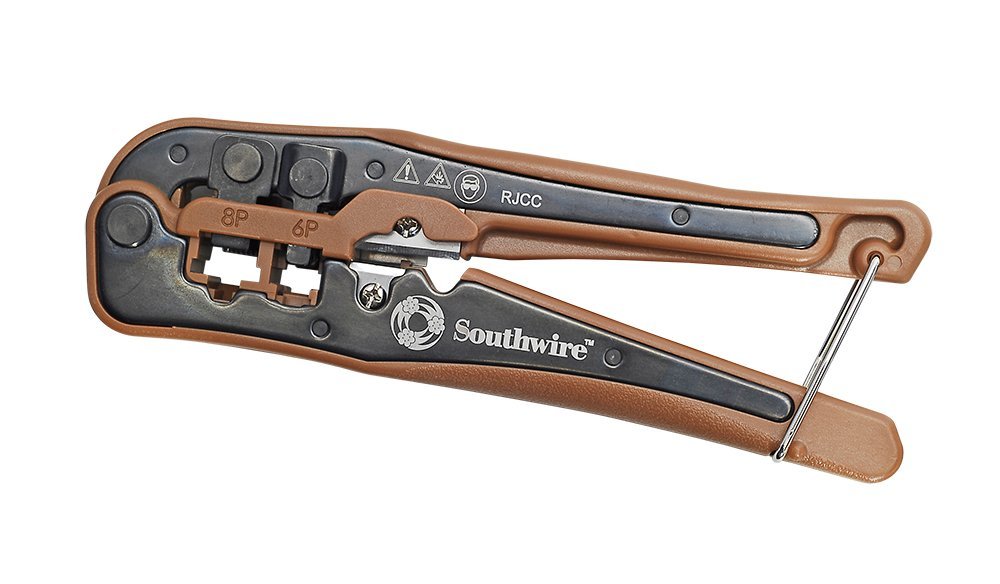 Southwire 58744140 KIT-TP1 Professional Network Tool Kit for Ethernet Cable Installation & Repair - Ideal for IT Technicians, Electricians, and DIY Home Networking Projects