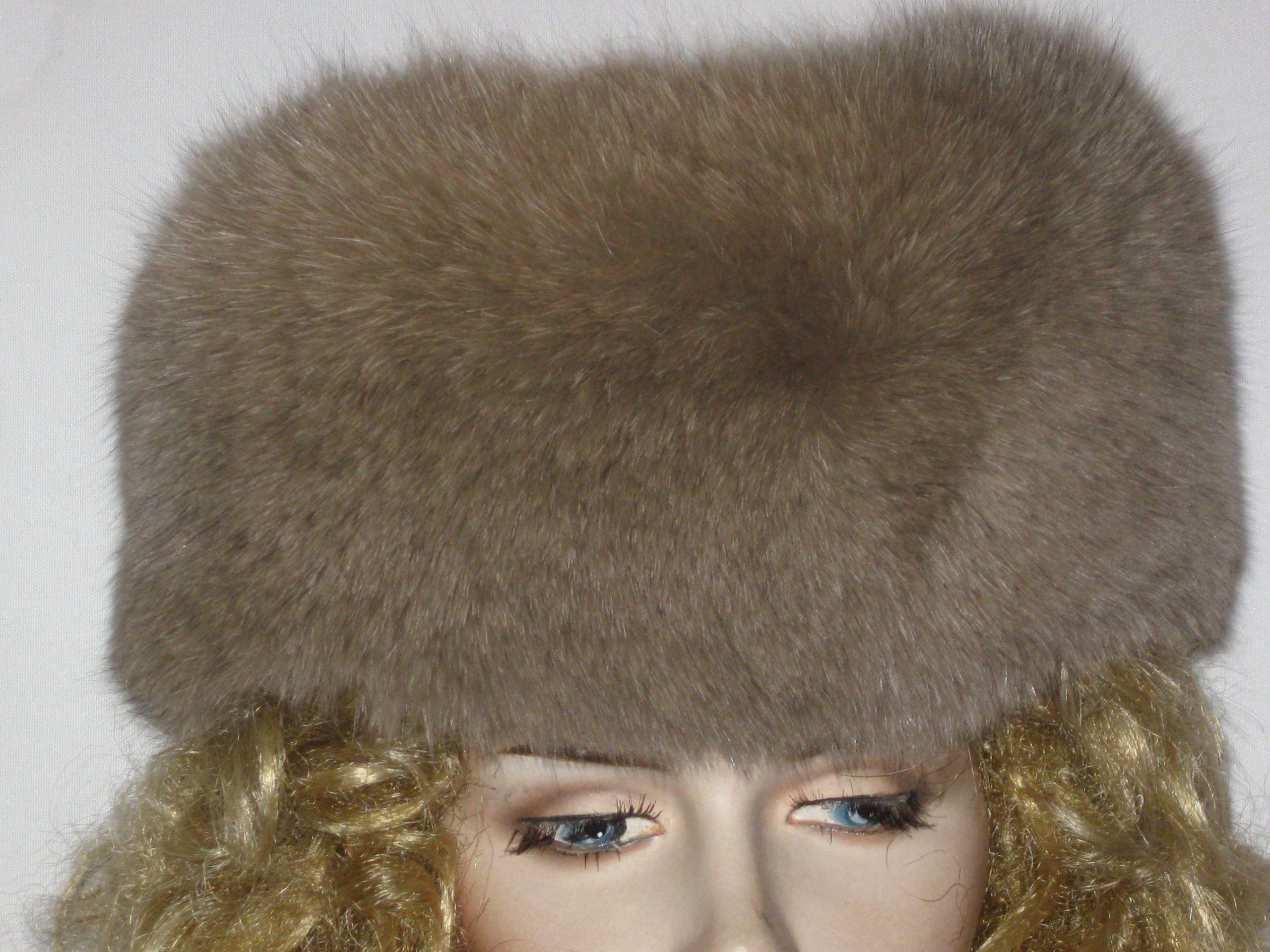 Luxury Fur Headbands for Women - Mink & Fox Fur Hair Accessories, Winter Warm Headwear, Fashionable Hats & Caps for Daily Wear, Parties & Special Occasions