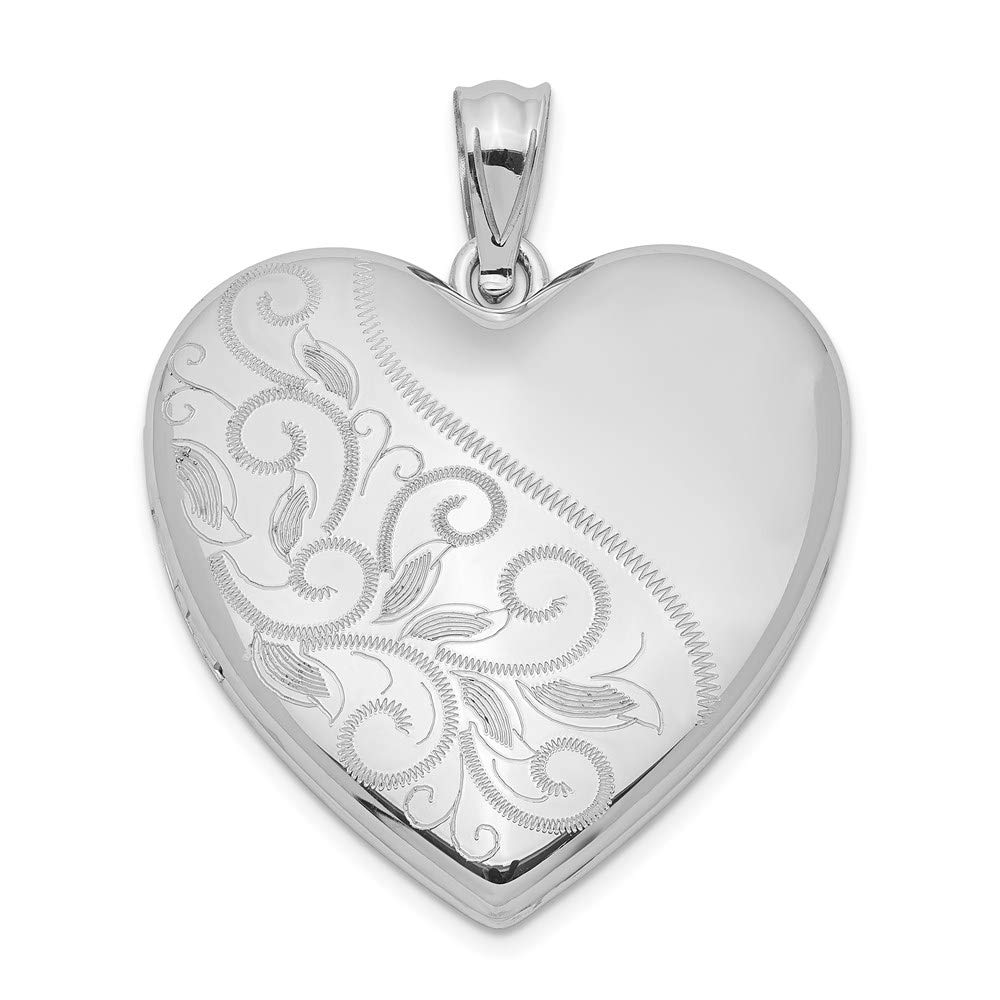 Sterling Silver Heart Locket for Family - Elegant Gift