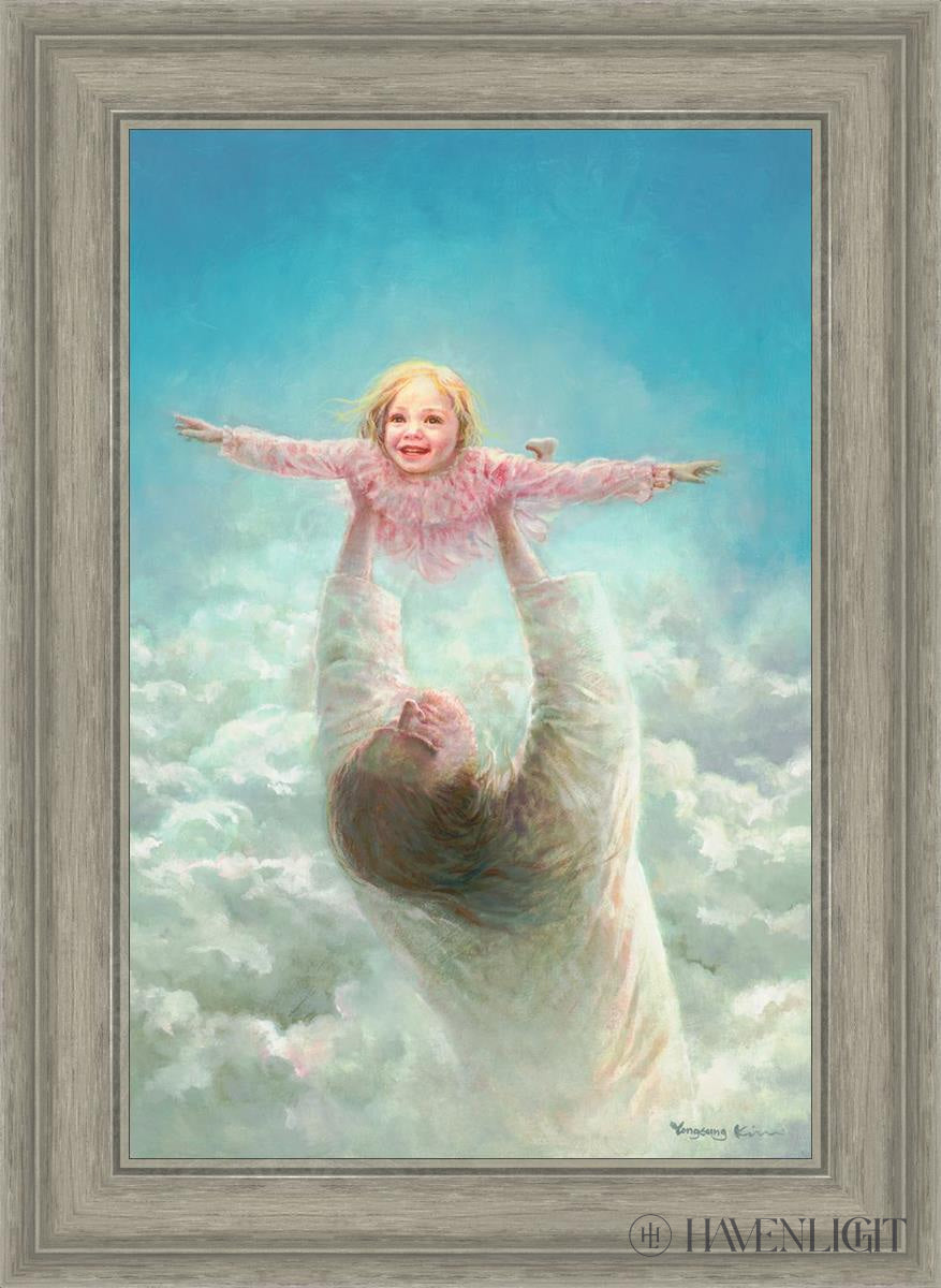 Arms Of Faith By Yongsung Kim - Inspirational Christian Wall Art - Perfect for Home Decor, Church & Office - Motivational Scripture Painting for Living Room, Bedroom & Prayer Space