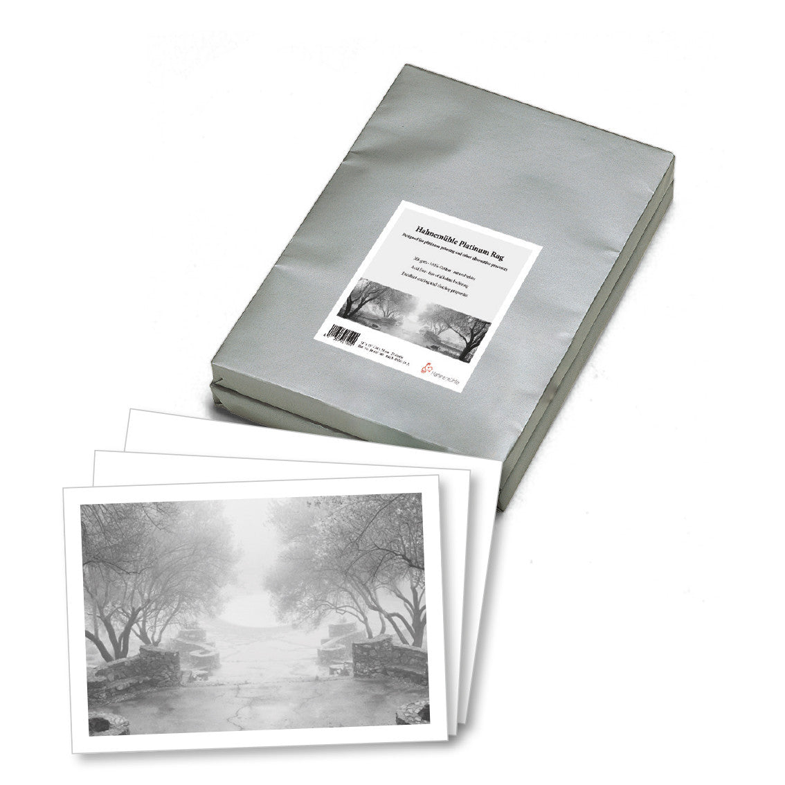 Hahnemuhle Platinum Rag 300gsm Fine Art Paper - 20x24 Inches, 25 Sheets (10647101) - Perfect for Watercolor, Inkjet Printing & Archival Art Projects