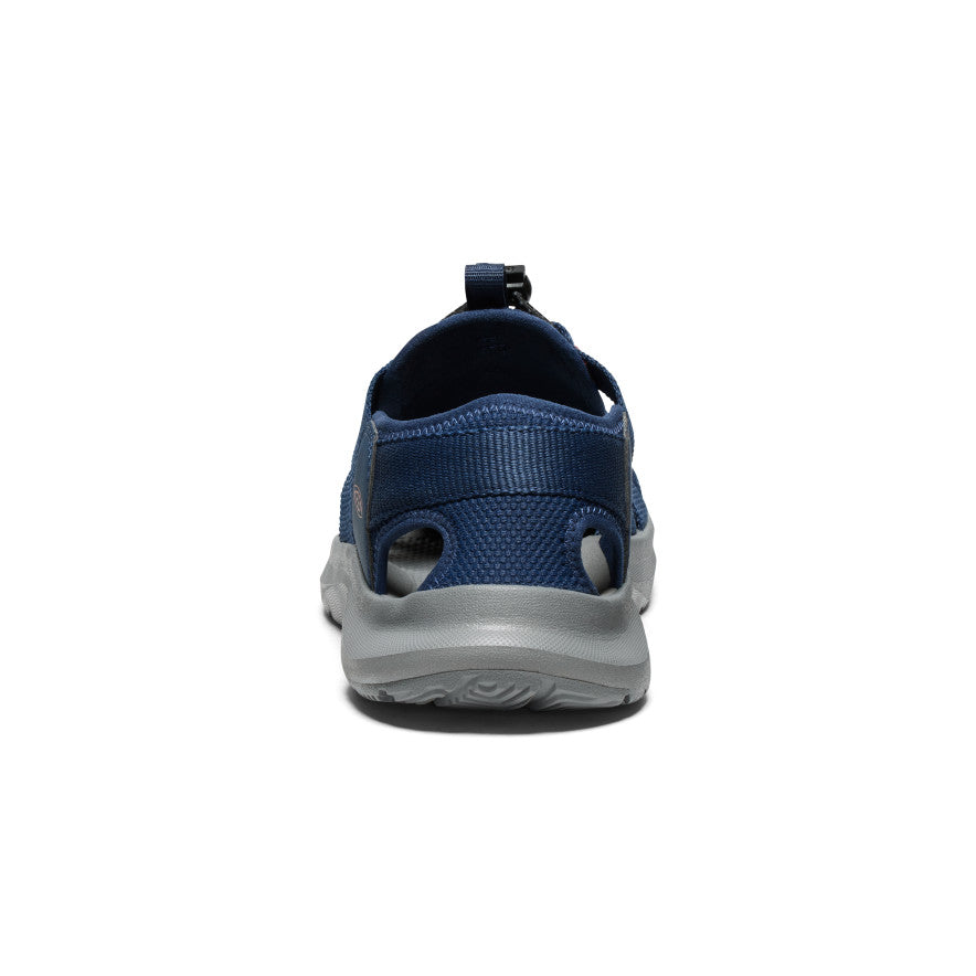 Men's Seanik H2 Sandal - Navy Blue/Gold Flame | Waterproof Beach Sandals for Men | Perfect for Swimming, Boating & Summer Outdoor Activities