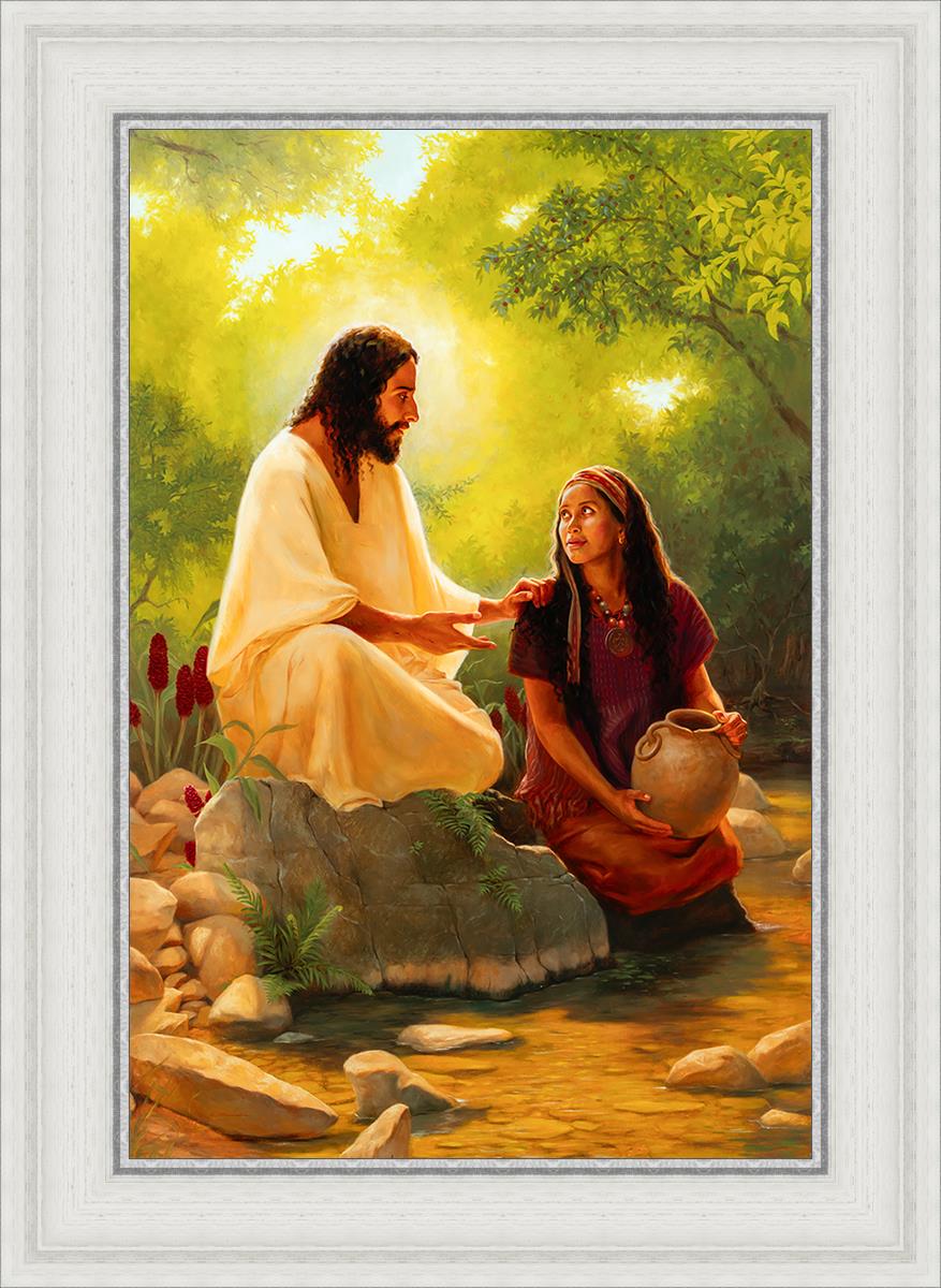 Drawing from Living Waters - Christian Devotional Book for Spiritual Growth & Daily Inspiration | Perfect for Bible Study, Prayer Time & Personal Reflection