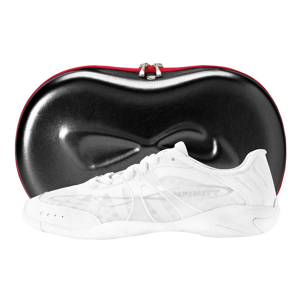 Nfinity Vengeance Black Cheer Shoes for Women & Youth – Lightweight Breathable Sneakers for Cheerleading, Gymnastics & Sports Training – Perfect for Competitions, Practice & Team Performances