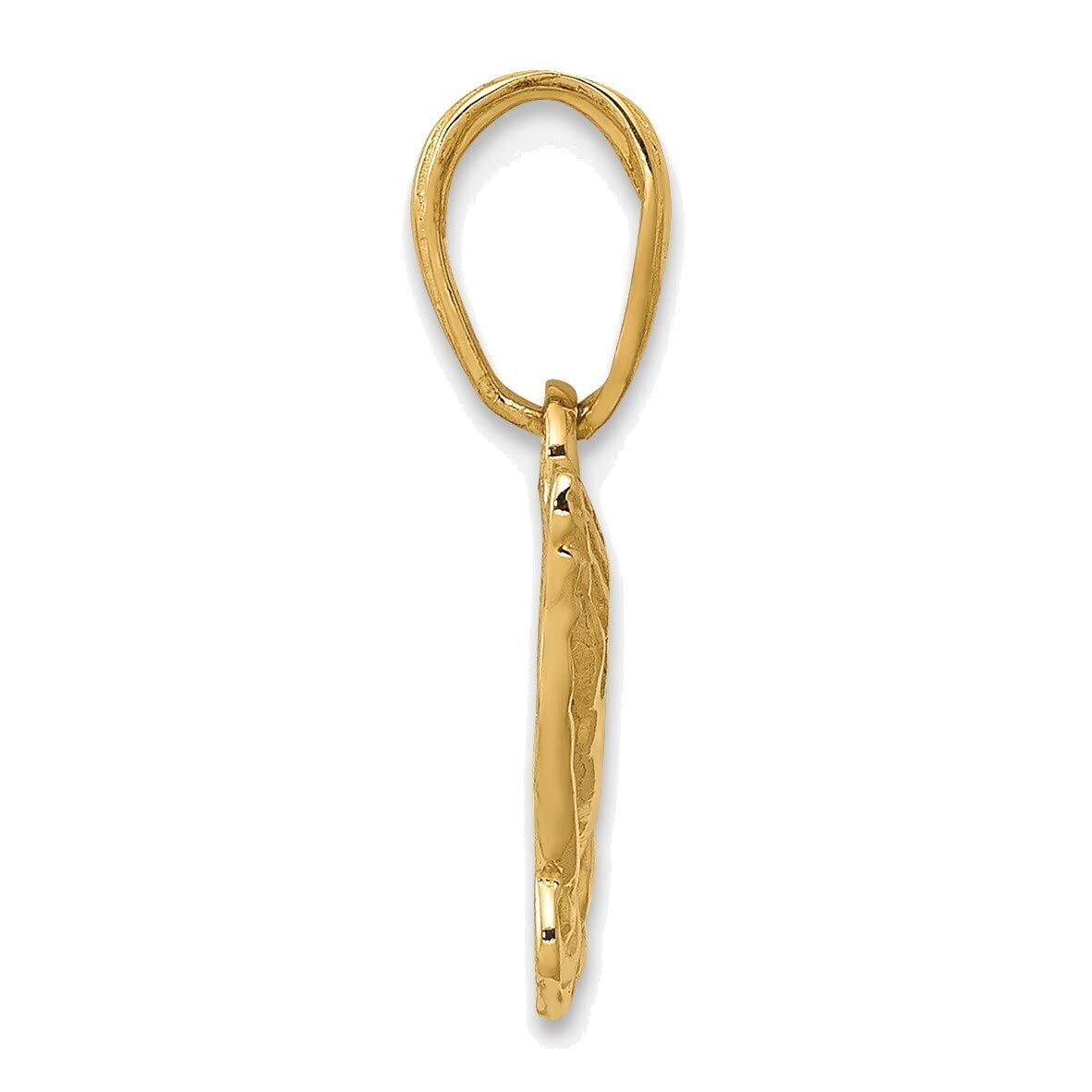 Bonyak 14K Yellow Gold Praying Hands Pendant - Religious Jewelry for Women & Men - Perfect for Daily Wear, Gifts & Special Occasions