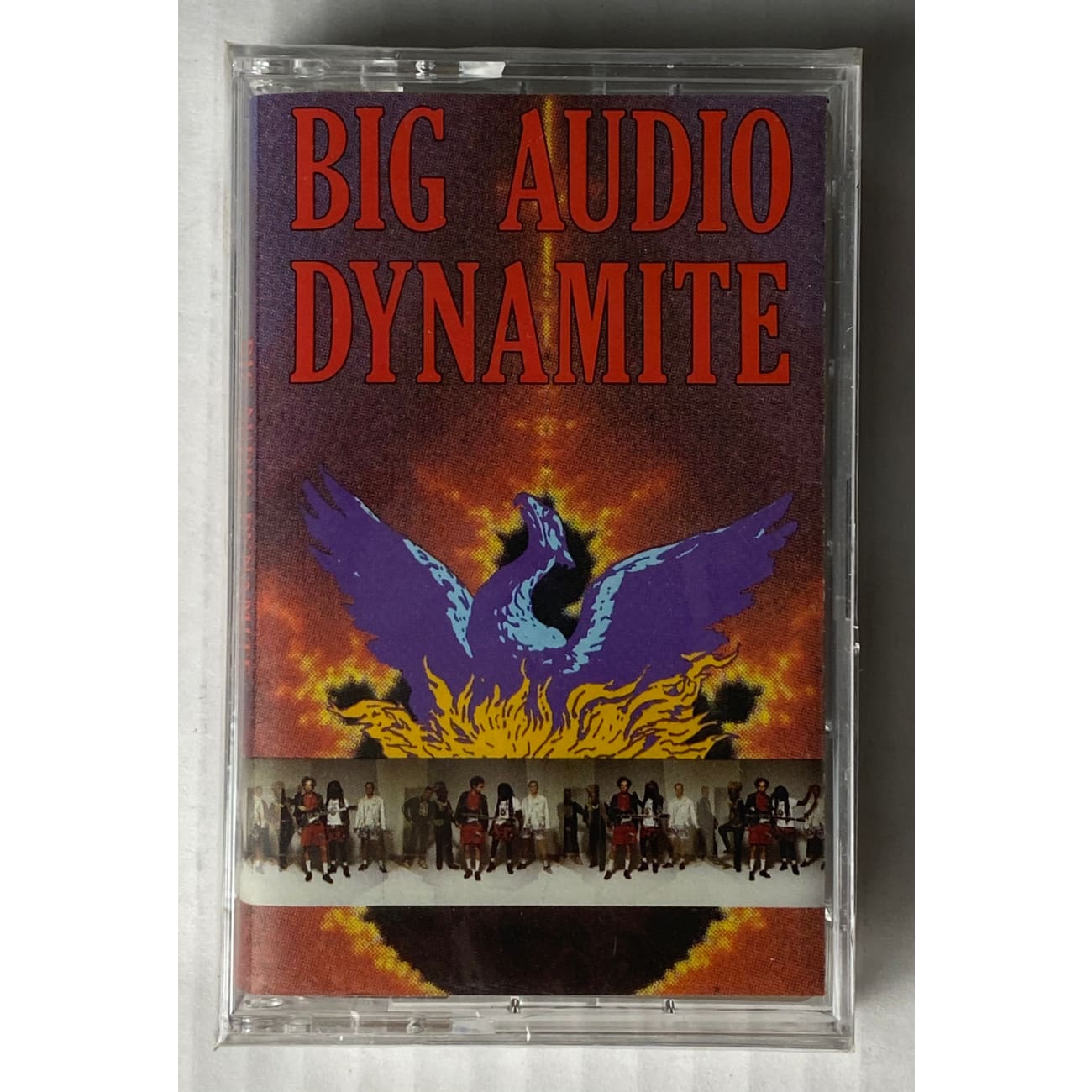 Big Audio Dynamite Megatop Phoenix 1989 Promo Cassette - Vintage Collectible Music Tape - Perfect for Retro Music Lovers & Cassette Collectors