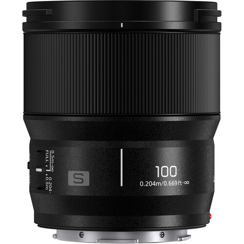 Panasonic Lumix S 100mm f/2.8 Macro Lens for L-Mount - Professional Full Frame Macro Photography Lens for Portraits, Jewelry & Product Shots - Perfect for Studio, Nature & Close-Up Photography