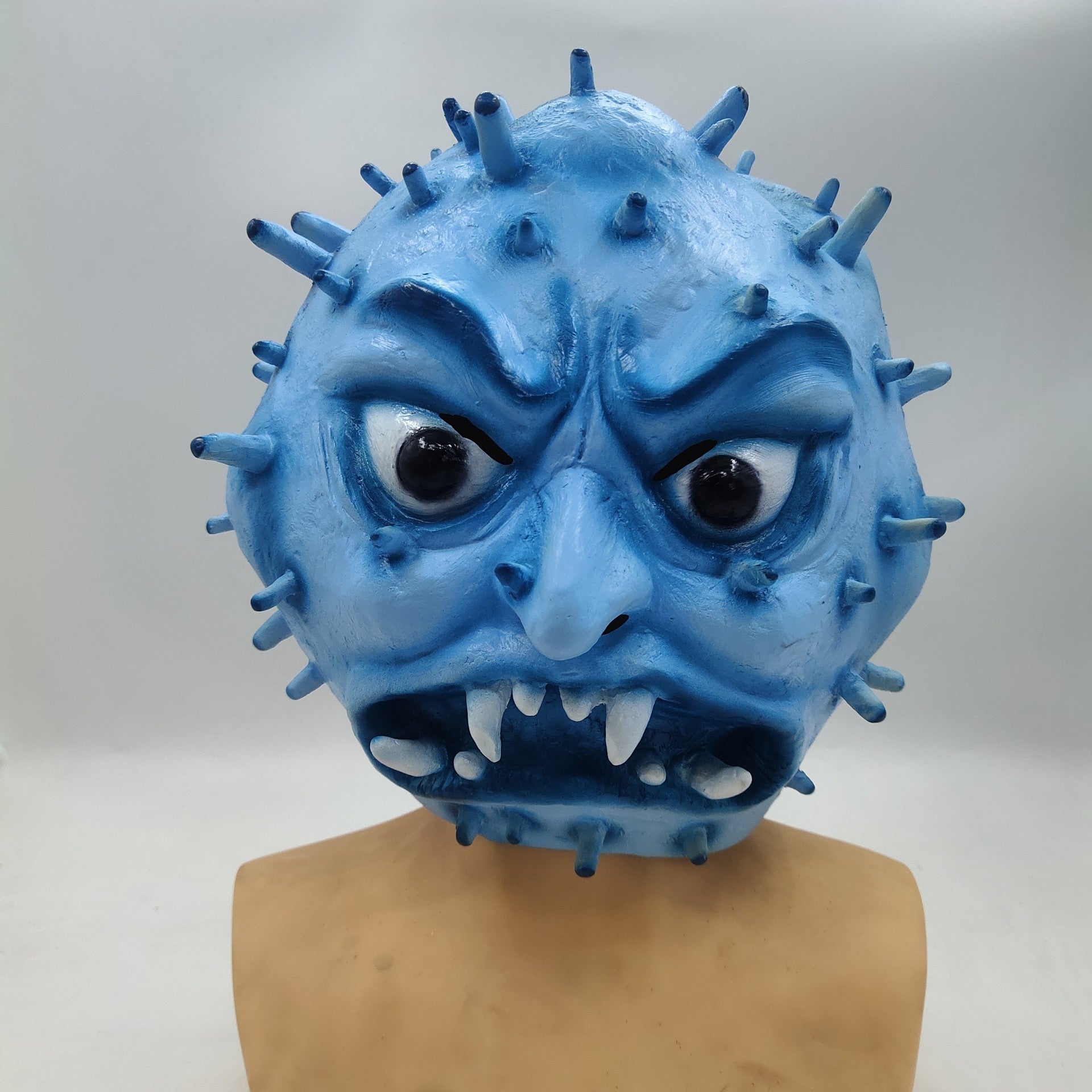 Scary Halloween Virus Mask for Adults - Horror Face Covering for Cosplay & Costume Parties - Perfect for Spooky Events & Trick or Treating