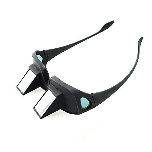 Lazy Glasses - Prism Reading Glasses for Watching TV & Lying Down - Perfect for Bed, Sofa & Relaxing at Home
