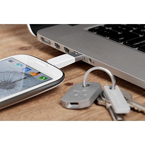 Bluelounge Kii Micro USB Cable - High-Speed Charging & Data Sync for Smartphones, Tablets & More | Durable & Tangle-Free Design | Perfect for Home, Office & Travel Use