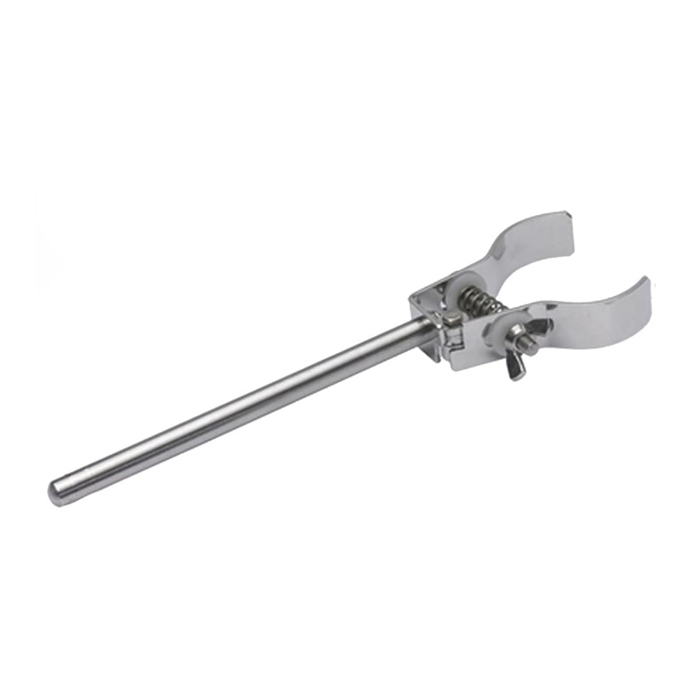 9317003 Stainless Steel Stand Clip for Titration Unit - Durable Lab Clamp for Chemistry Experiments & Science Classrooms | Perfect for Titration, Burette Holding & Laboratory Setups