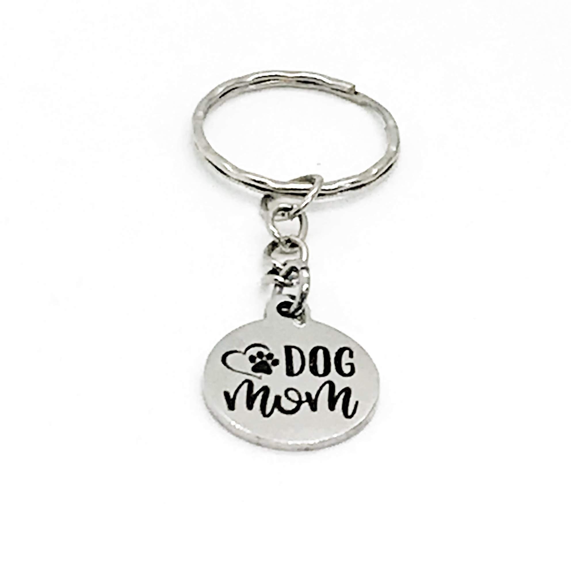 Dog Mom Keychain - Cute & Personalized Gift for Dog Lovers | Perfect for Keyrings, Purses & Pet Accessories | Ideal Birthday, Mother's Day & Christmas Present