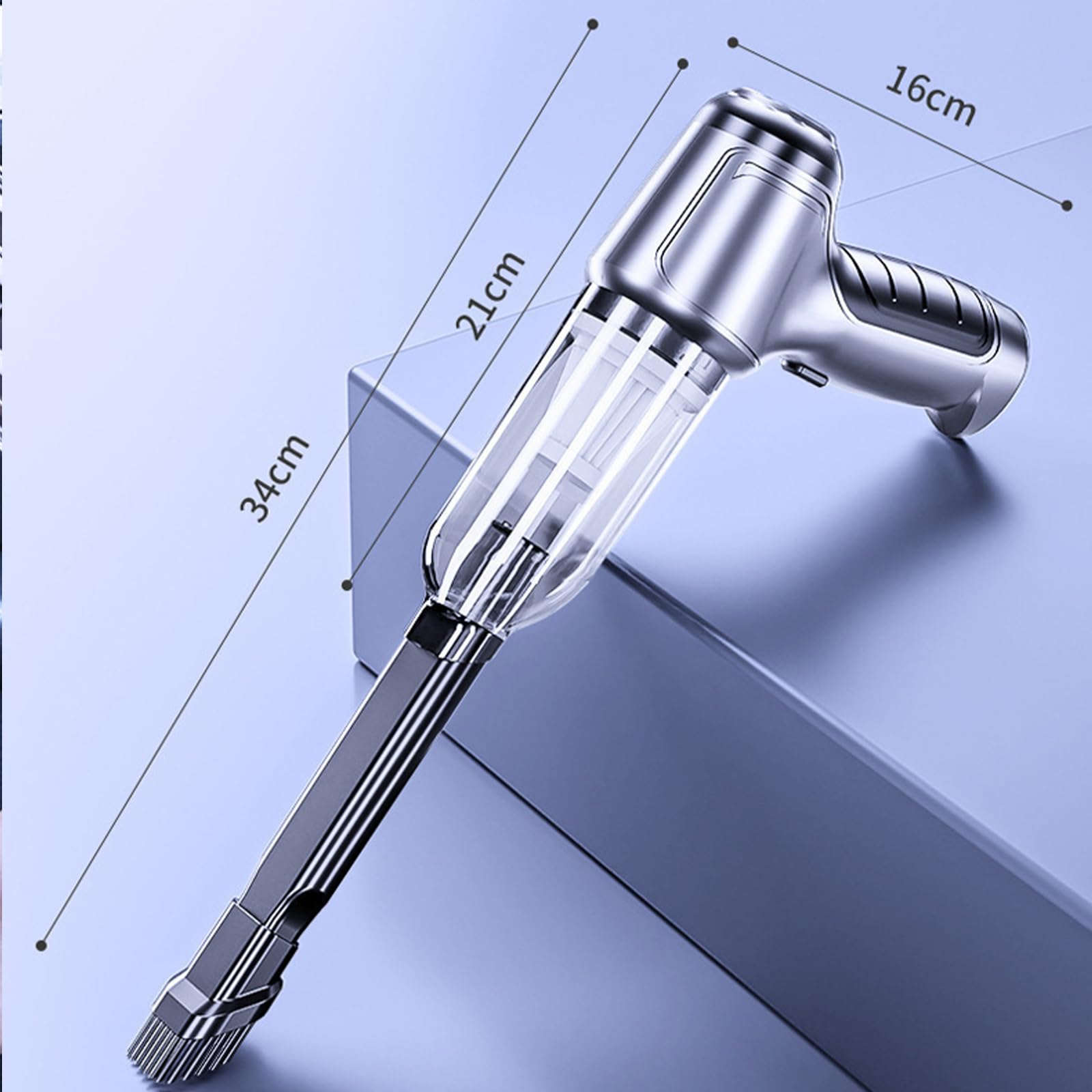 Airifled Pro V2 Car Vacuum 19000Pa - Powerful Portable Air Blower for Home & Office Cleaning