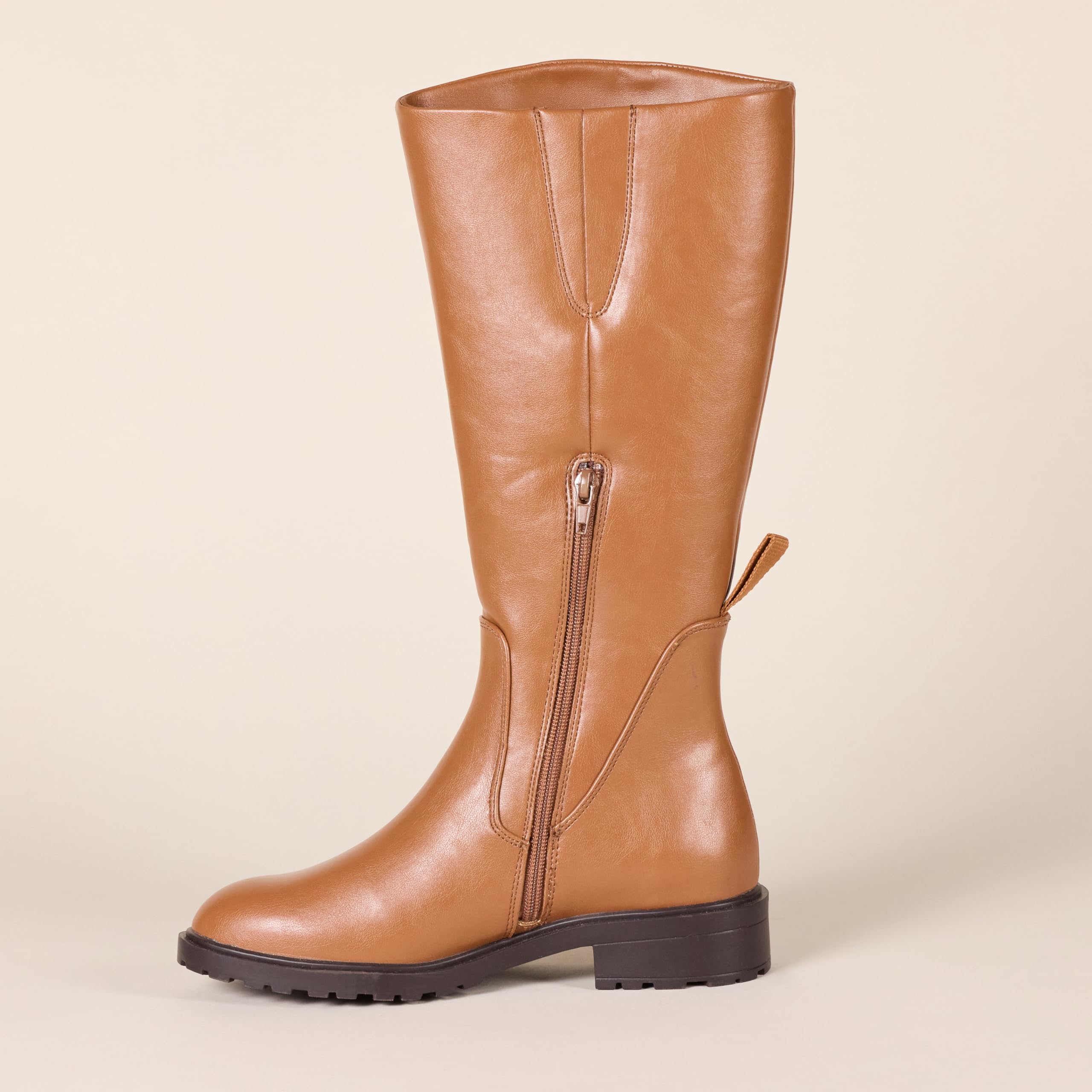 Amazon Essentials Women's Knee-High Riding Boots - Comfortable & Stylish Equestrian Boots for Horseback Riding, Winter Fashion & Outdoor Activities
