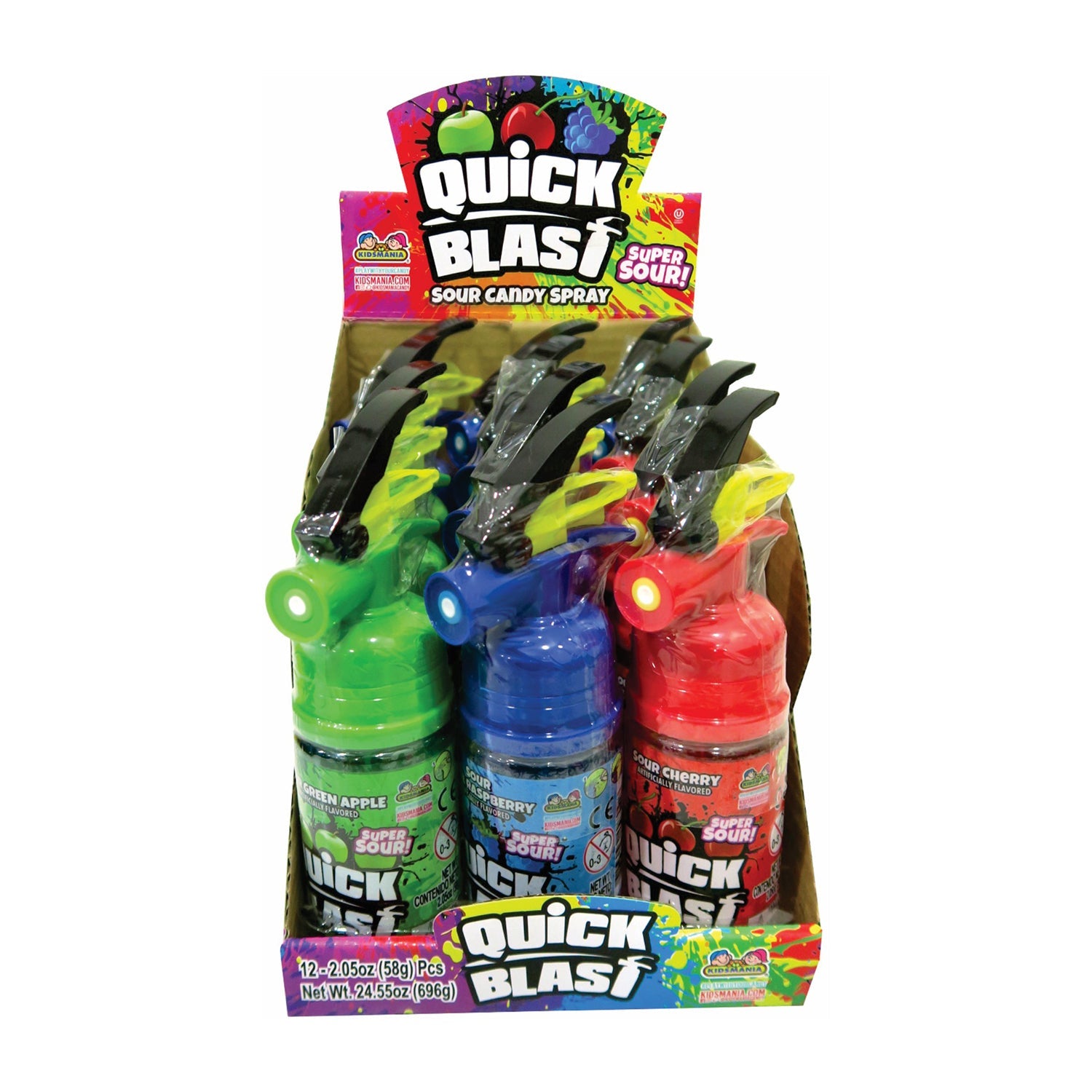 Kidsmania Quick Blast Water Balloons - 12 Count Box for Outdoor Summer Water Fights, Pool Parties, and Backyard Fun