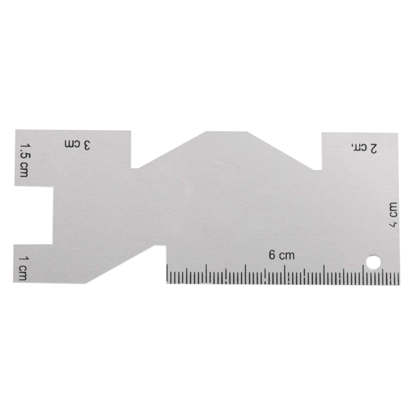 Durable Metal Sewing Ruler for Quilting, Knitting, Crafting & Hemming - Accurate Measuring Tool for Beginners & Professionals | Perfect for DIY Projects, Dressmaking & Fabric Measurement
