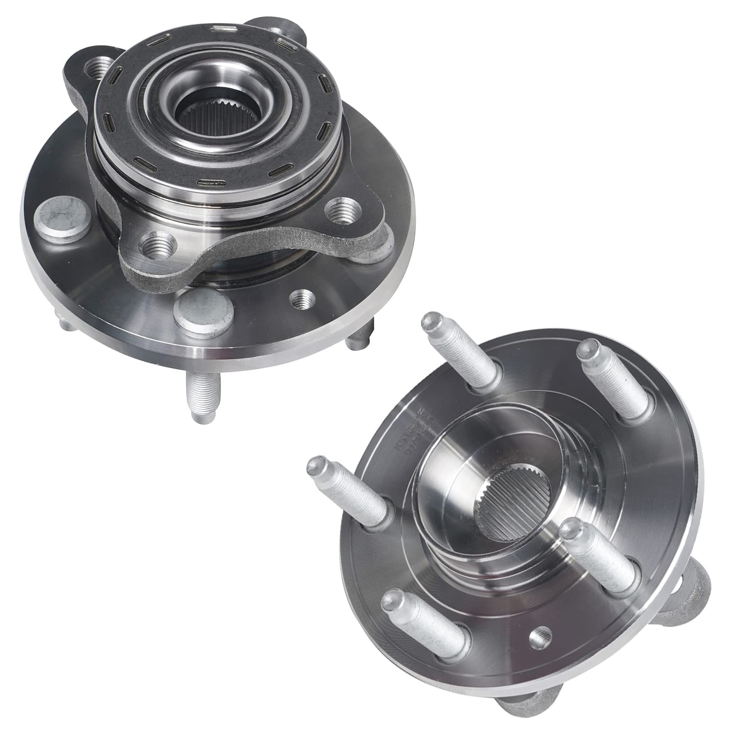 Detroit Axle Front Rack & Pinion Kit for 2005-2007 Ford Freestyle, Five Hundred & Mercury Montego - Power Steering Rack and Pinion with 2 Wheel Bearing Hubs Assembly - 2006 Replacement Part - Perfect for Off-Road Adventures & Daily Commuting