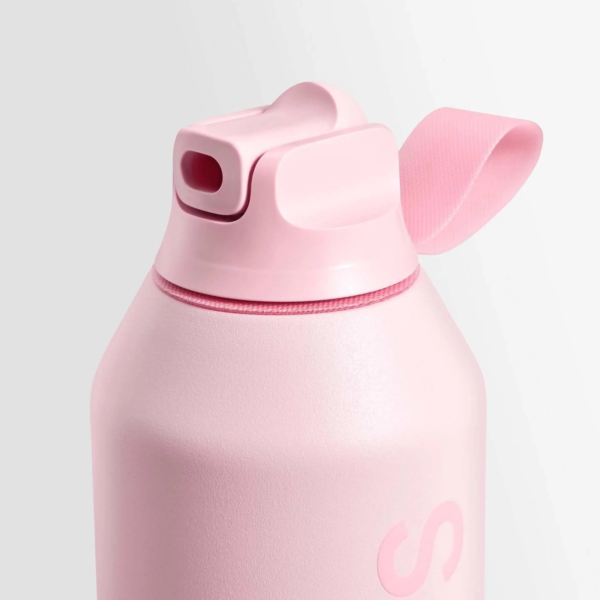 Chilly's Series 2 Insulated Flip Sports Water Bottle 1L - Leakproof Stainless Steel Vacuum Flask, Hot & Cold Temperature Retention, BPA Free - Perfect for Gym, Hiking, Travel & Outdoor Activities (Pink)