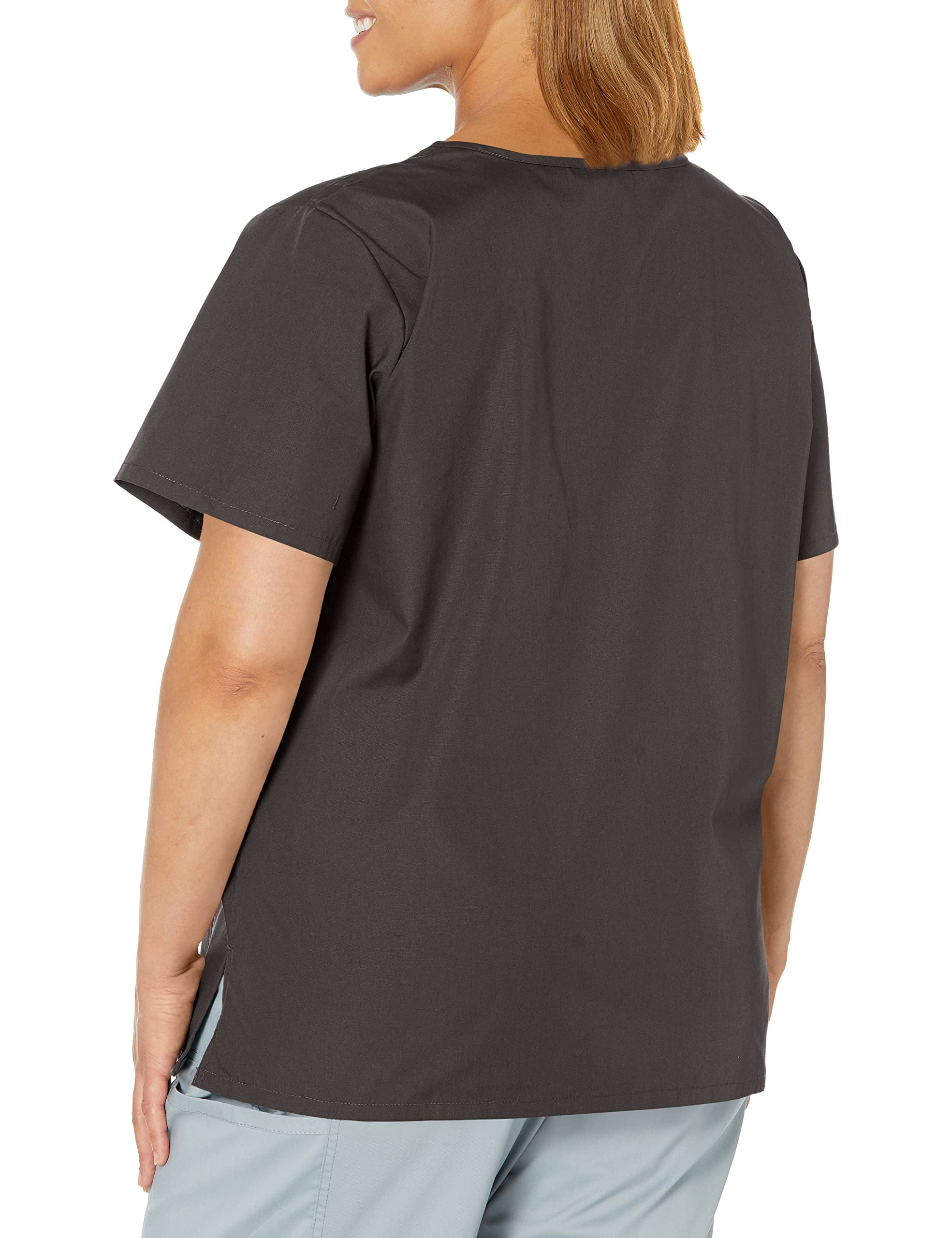 **Landau Scrub Zone Relaxed Fit 2-Pocket V-Neck Scrub Top for Women 70221 – Comfortable Medical Uniform for Nurses & Healthcare Professionals – Perfect for Hospitals, Clinics & Long Shifts**