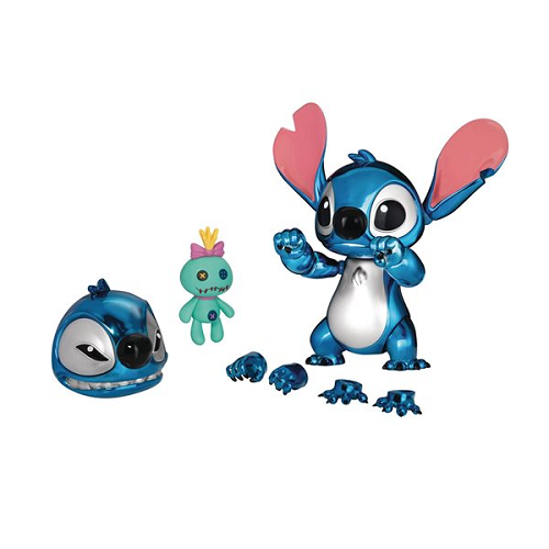 Disney 100 Years of Wonder Lilo & Stitch Stitch DAH 102 Dynamic 8 Action Heroes Collectible Figure - Perfect for Disney Fans, Toy Collectors, and Gift Giving